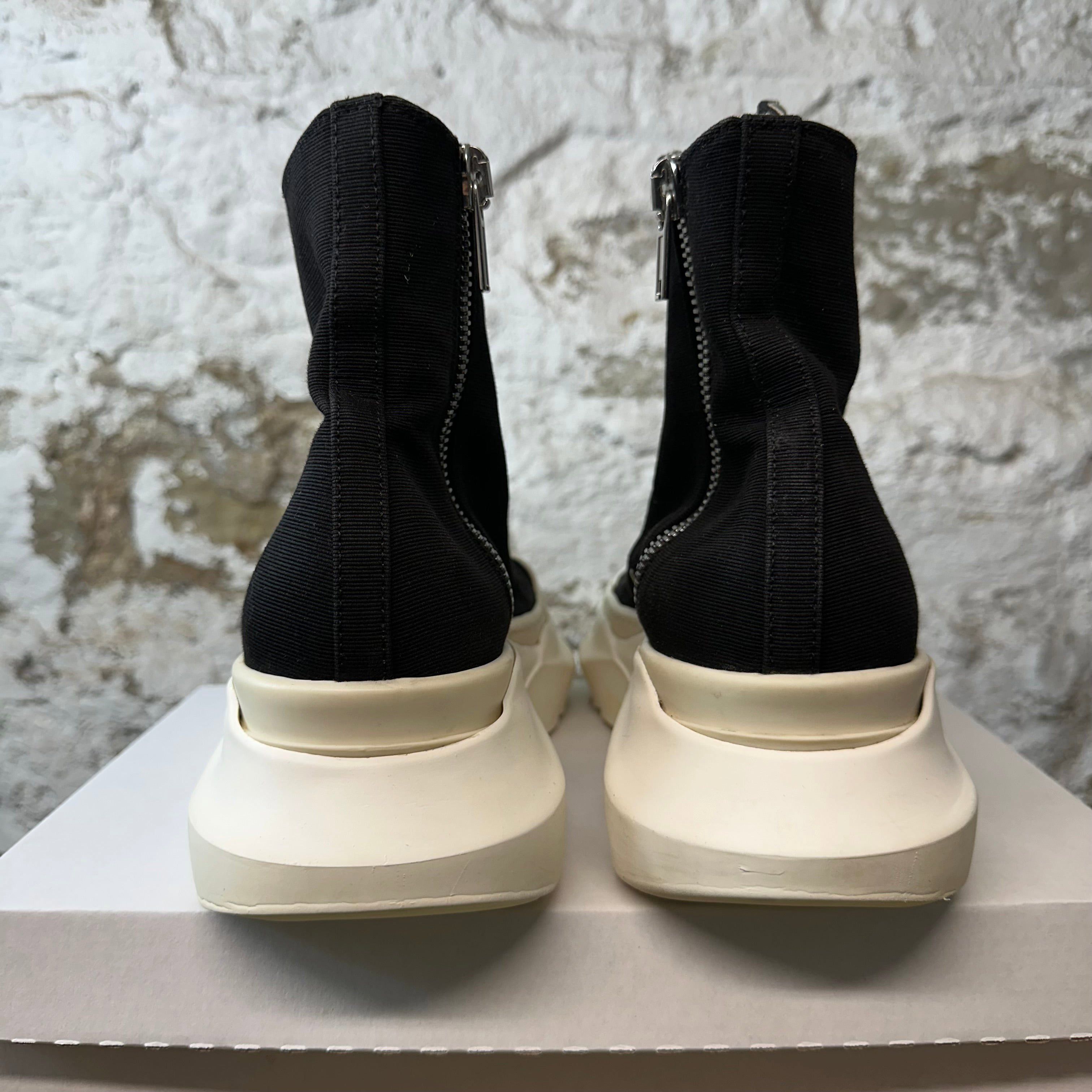 Rick Owens Rick Owens High Penta Abstract Black Milk Sneaker Sz 8 (41) Size US 8 / EU 41 - 5 Thumbnail