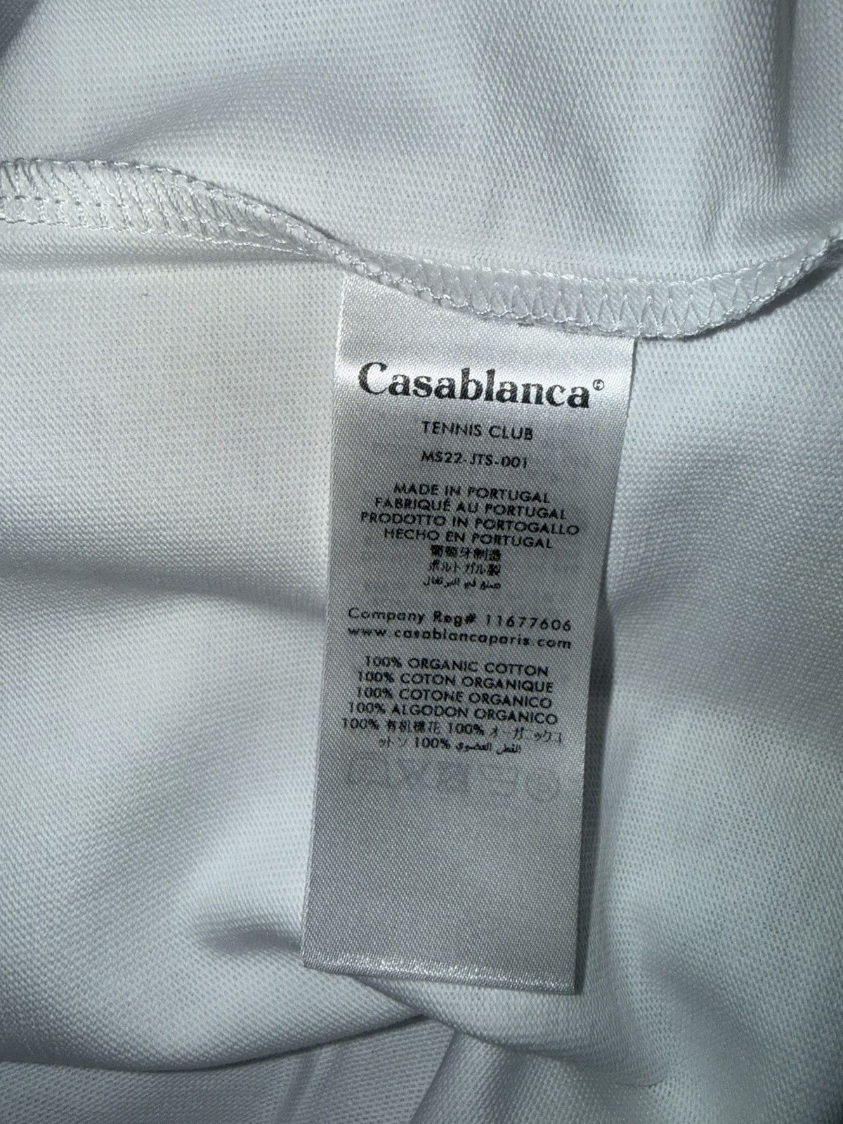 Casablanca Casablanca paddle tee Size US M / EU 48-50 / 2 - 5 Thumbnail