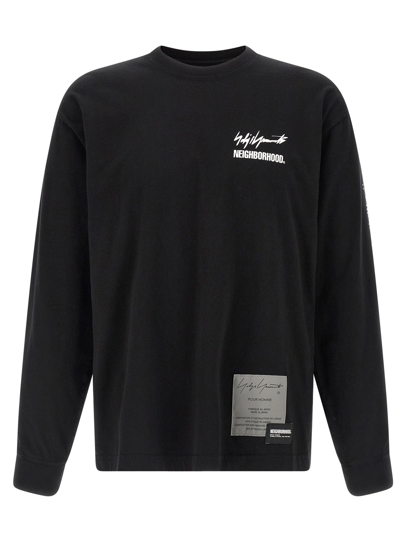 Yohji Yamamoto Yohji Yamamoto × NH 'LS TEE' T-shirt Size US L / EU 52-54 / 3 - 1 Thumbnail