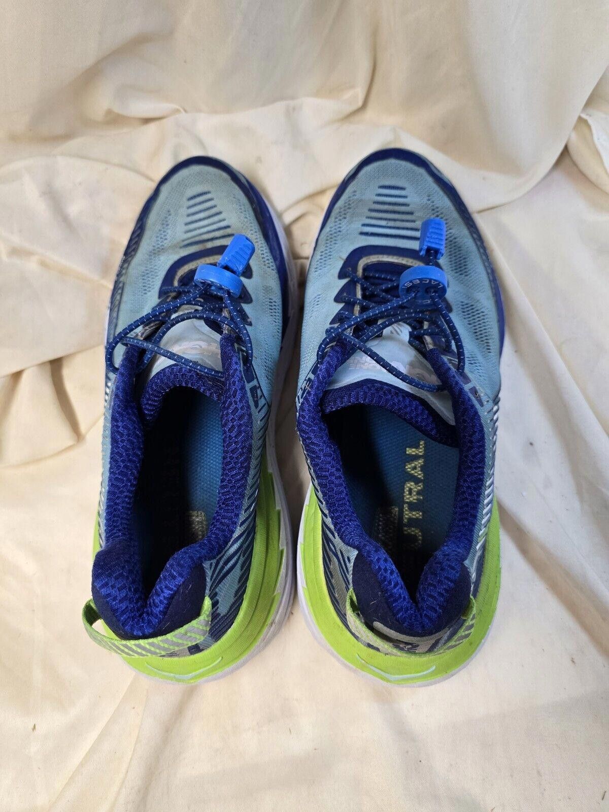 Hoka Hoka One One Bondi 5 Women's Running Shoes Size 9.5 Blue Size US 9.5 / IT 39.5 - 6 Thumbnail