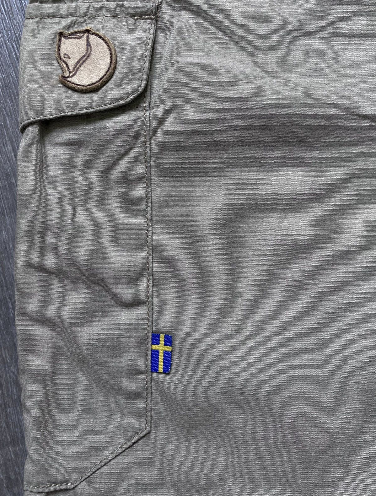 Fjallraven Fjallraven G-1000 Durban Cargo Combat Waterproof Wax Shorts Size US 34 / EU 50 - 22 Thumbnail
