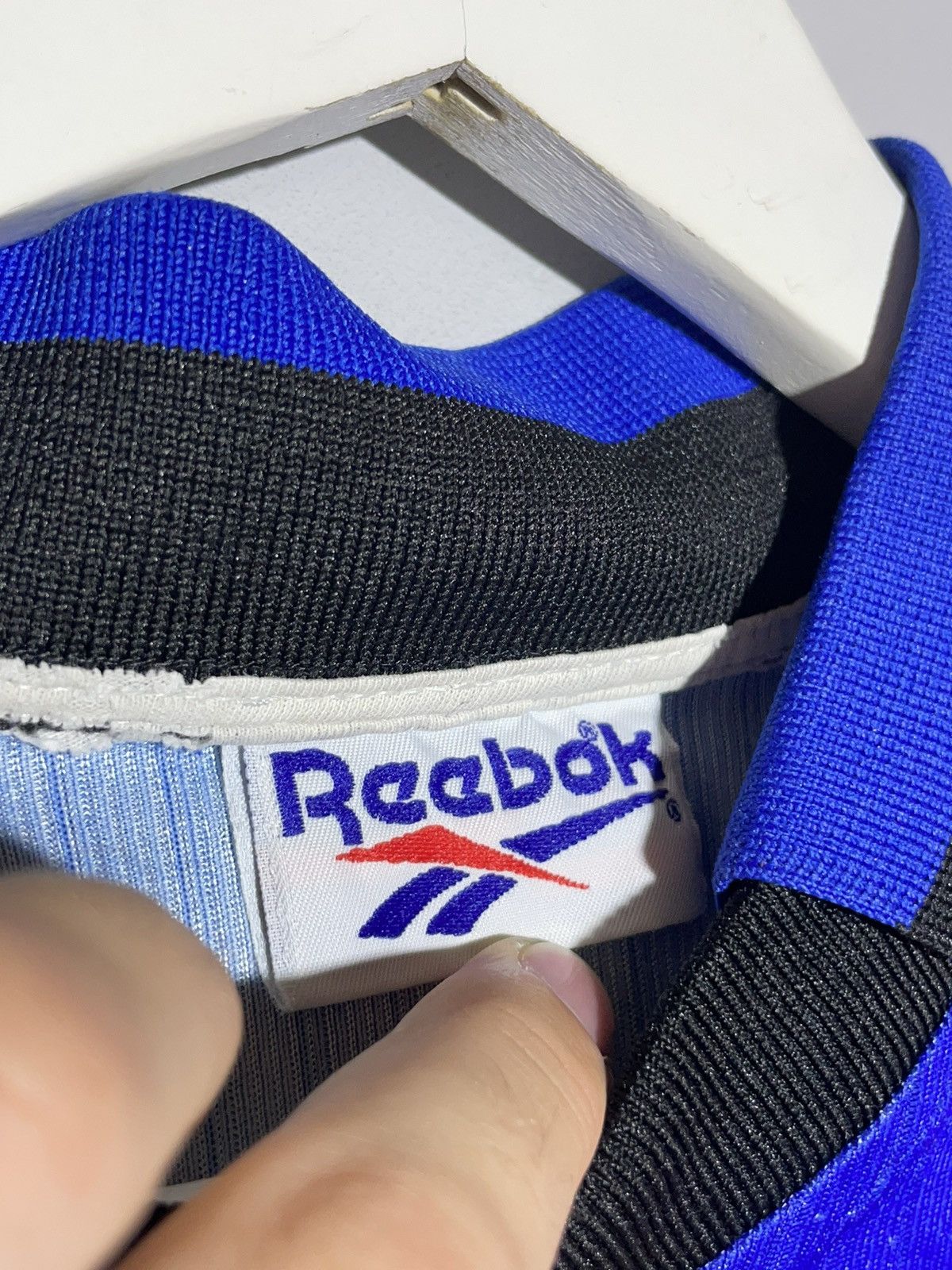 Reebok × Vintage Huttwil Reebok Vintage 90’s Centre Logo Y2k Football Shirt Size US M / EU 48-50 / 2 - 9 Thumbnail