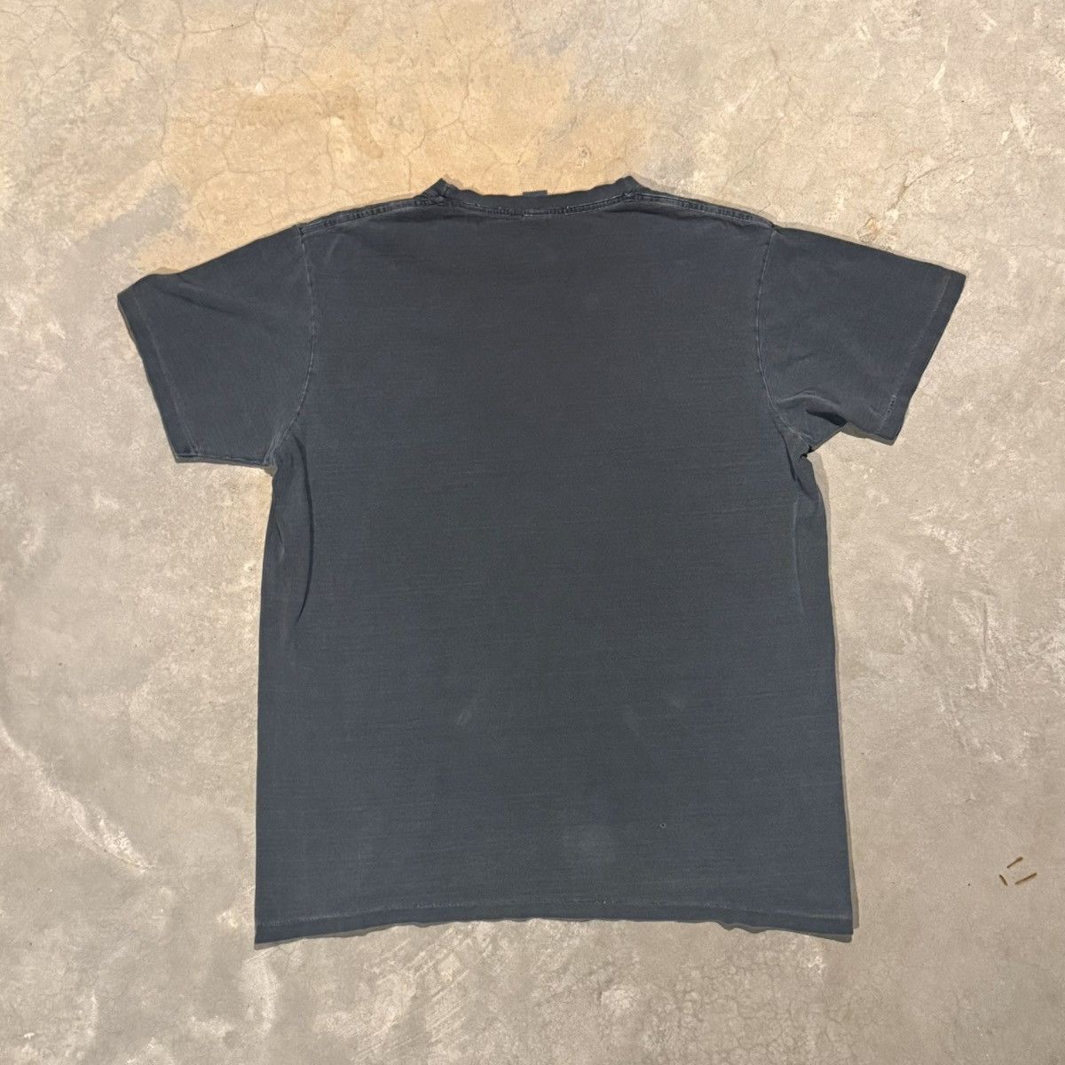 Vintage Vtg 1990s Faded Distressed Overdyed Pocket Tee ERD Grunge Size US XL / EU 56 / 4 - 5 Thumbnail