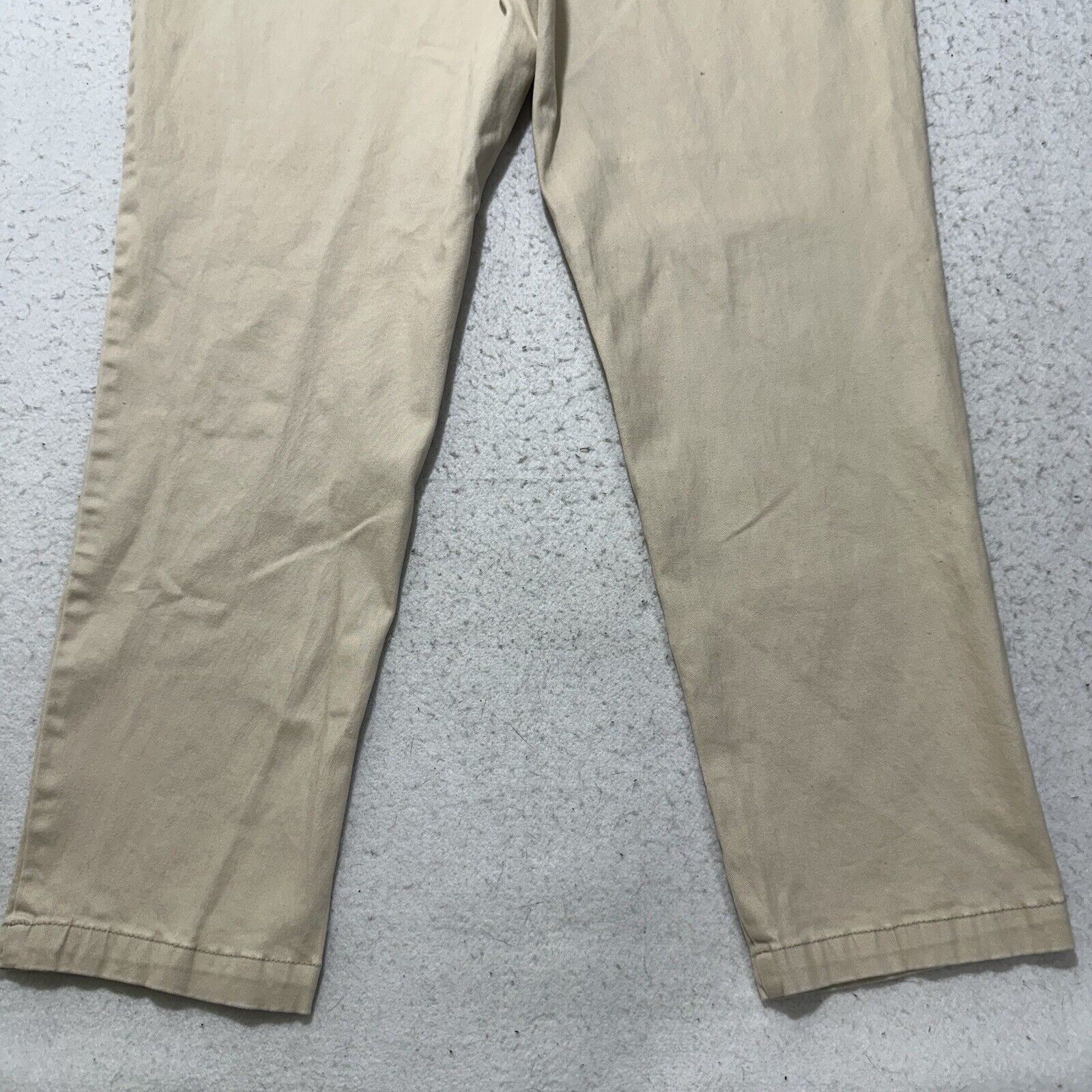 Other Woman Within 14W Chino Pants Light Khaki Beige High Rise Size 36" / US 14 / IT 50 - 9 Thumbnail