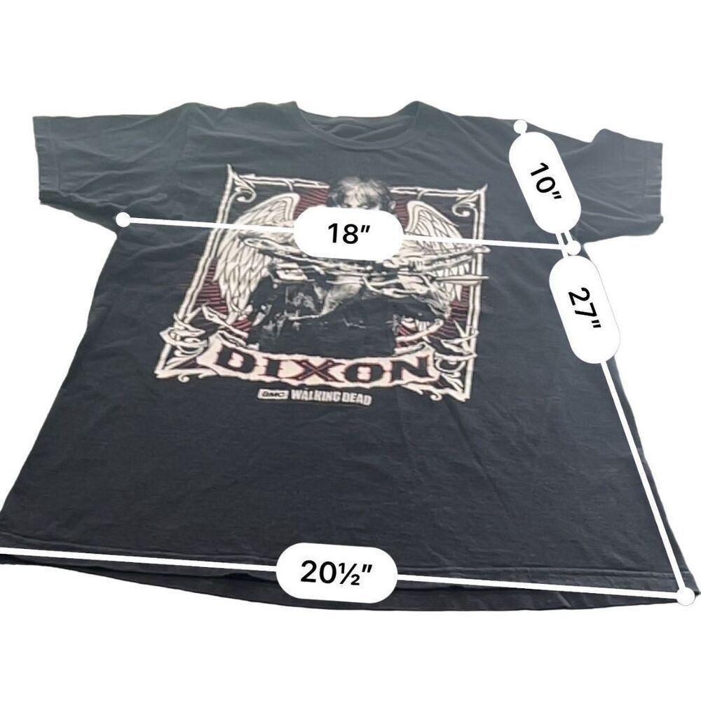 Garbage TV The Walking Dead Daryl Dixon with Cross Bow TShirt Size US S / EU 44-46 / 1 - 5 Thumbnail