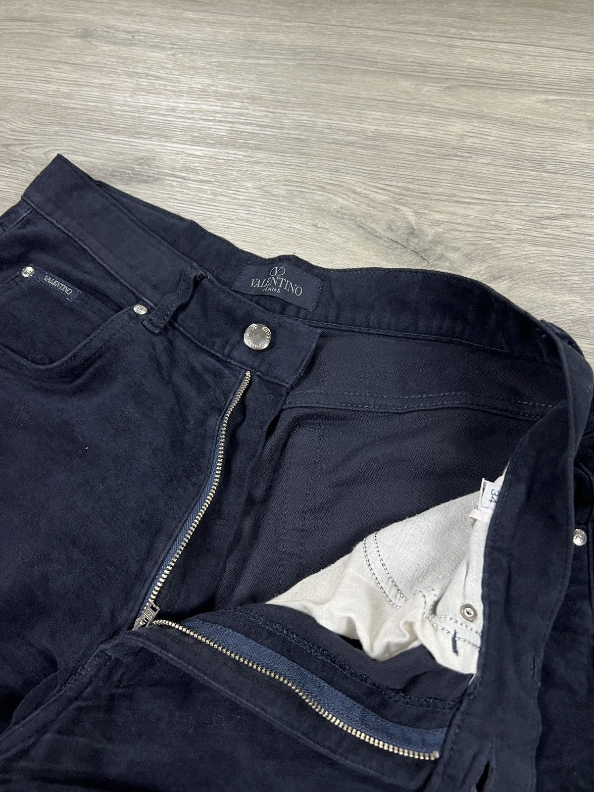 Valentino Vintage Valentino Blue Regular Denim Jeans Size 34 Size US 34 / EU 50 - 5 Thumbnail