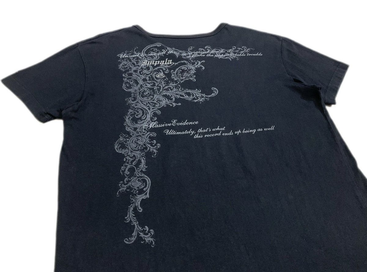 If Six Was Nine 🔥 Sick Y2K Impala Tribal Floral Poem Shirt Goth Punk Size US XL / EU 56 / 4 - 3 Thumbnail