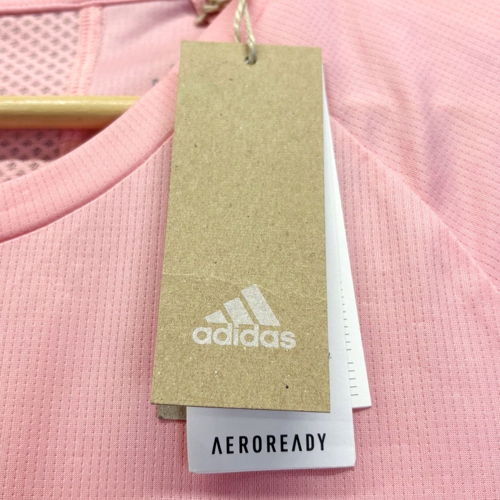 Adidas Adidas T Shirt Primeblue Pink Women’s XS New with Defects Small Pull/Snag Front & Arm Areas Ventless? Size M / US 6-8 / IT 42-44 - 7 Thumbnail