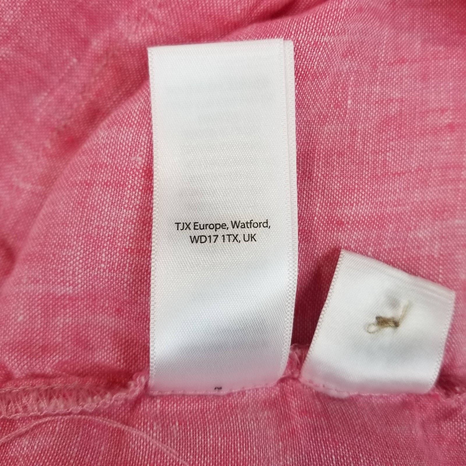 Other Sigrid Olsen Top Women’s 1X Pink 100% Linen Tunic Size XL / US 12-14 / IT 48-50 - 8 Thumbnail