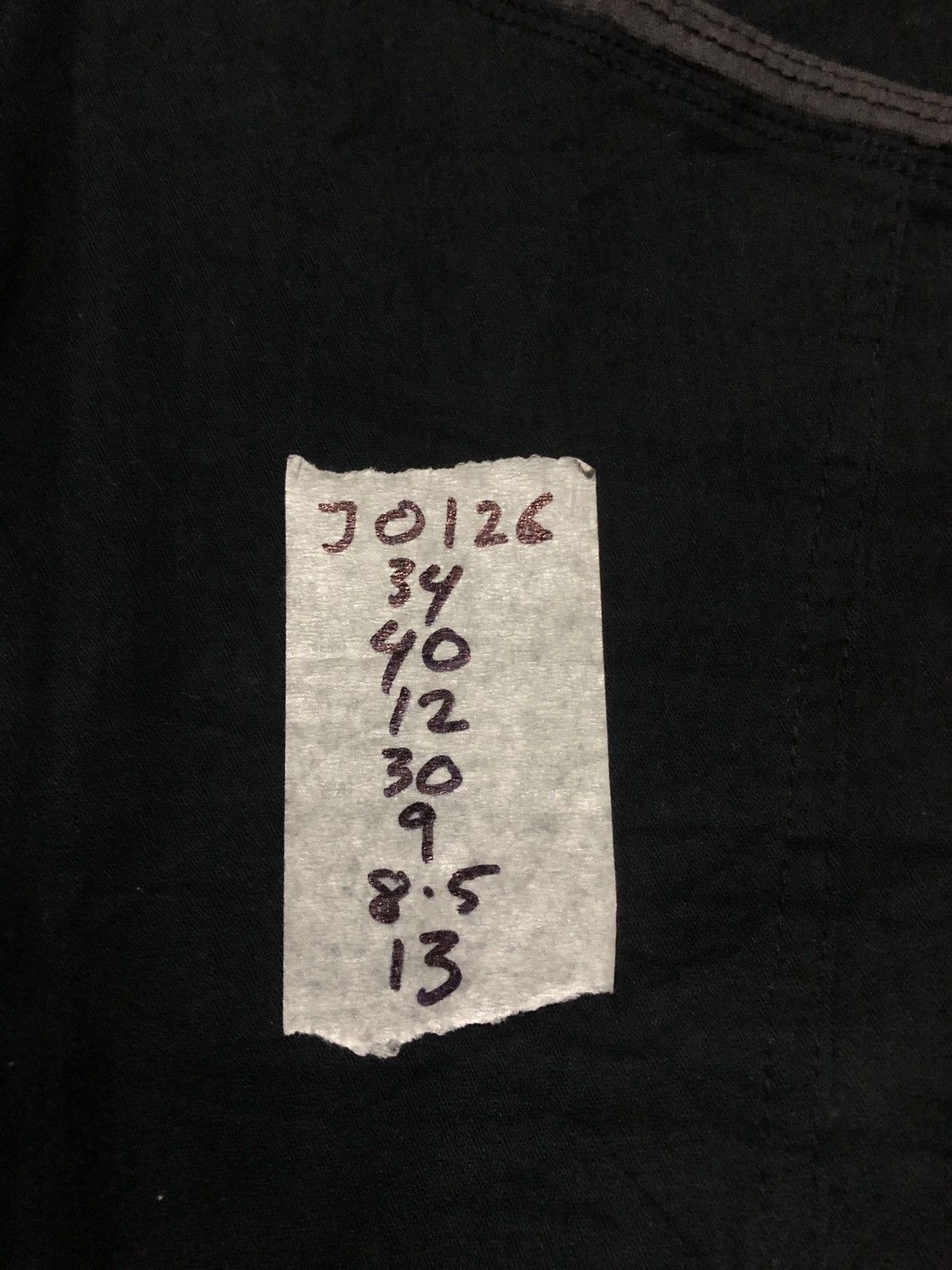 Japanese Brand × Vintage × semanticdesign Vintage Japanese Brands Semantic Design Black Pants Size US 34 / EU 50 - 21 Thumbnail