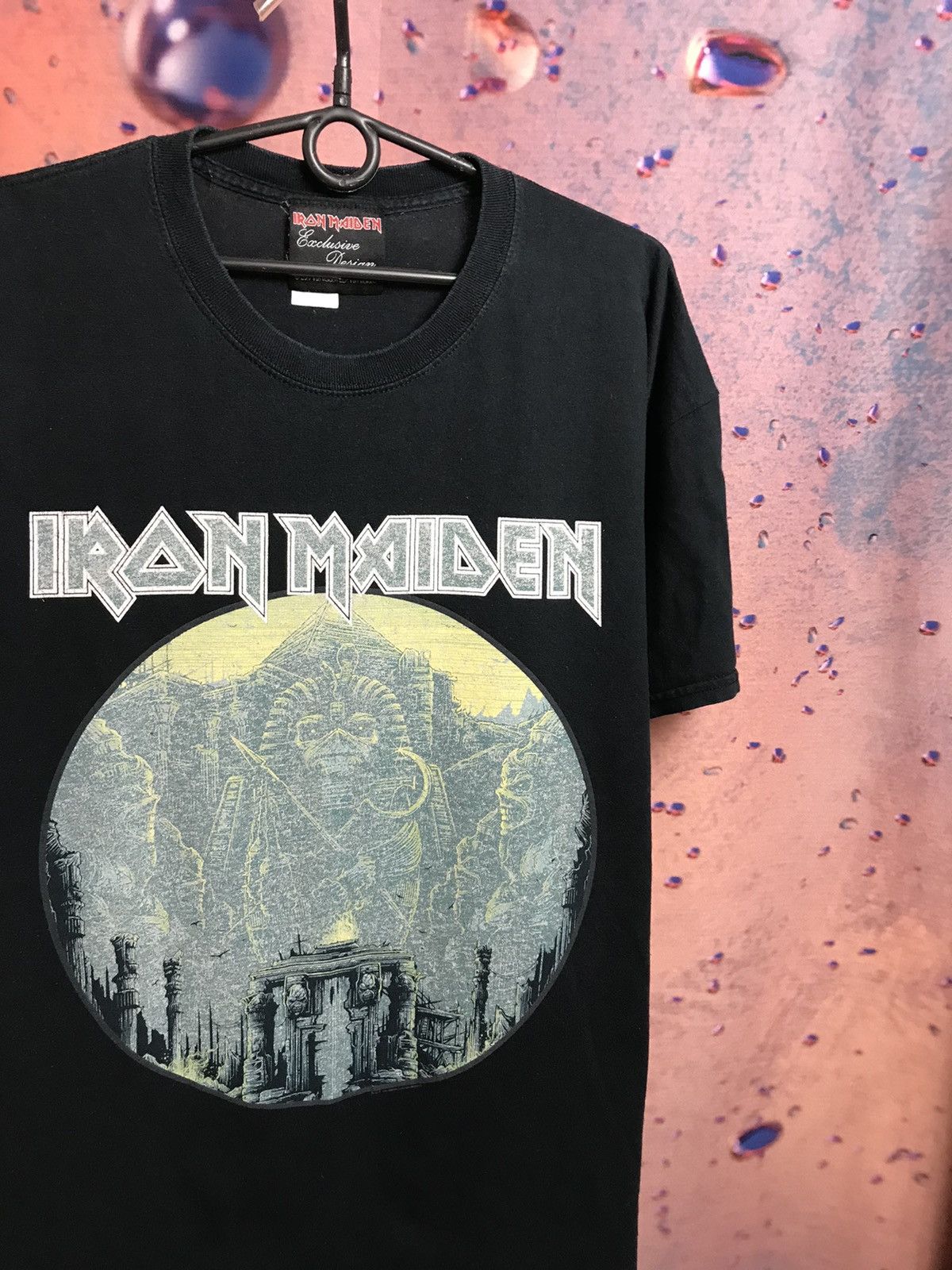 Band Tees × Iron Maiden × Vintage Vintage Iron Maiden band rock tee Size US XL / EU 56 / 4 - 1 Thumbnail