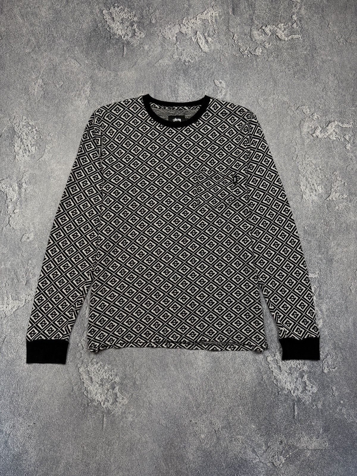 Stussy Vintage Y2K Stussy Sweatshirt Size US M / EU 48-50 / 2 - 1 Thumbnail