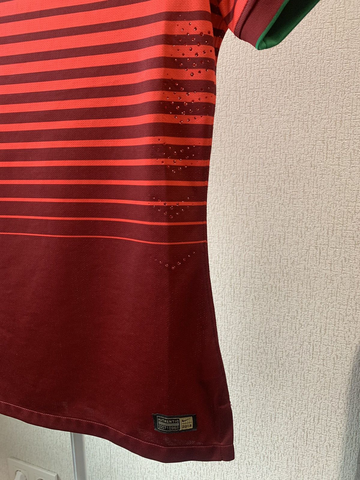 Nike World Cup Nike Portugal Authentic Match Player Issue Jersey Size US S / EU 44-46 / 1 - 2 Thumbnail