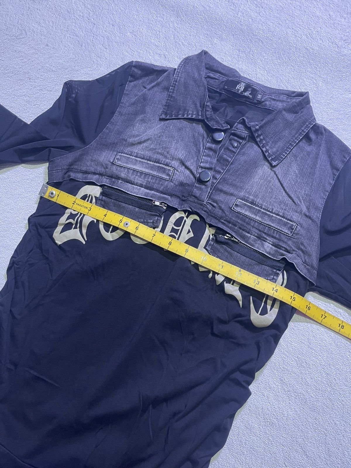 Japanese Brand Y2K SHANG long sleeve tshirt women's Size M / US 6-8 / IT 42-44 - 7 Thumbnail