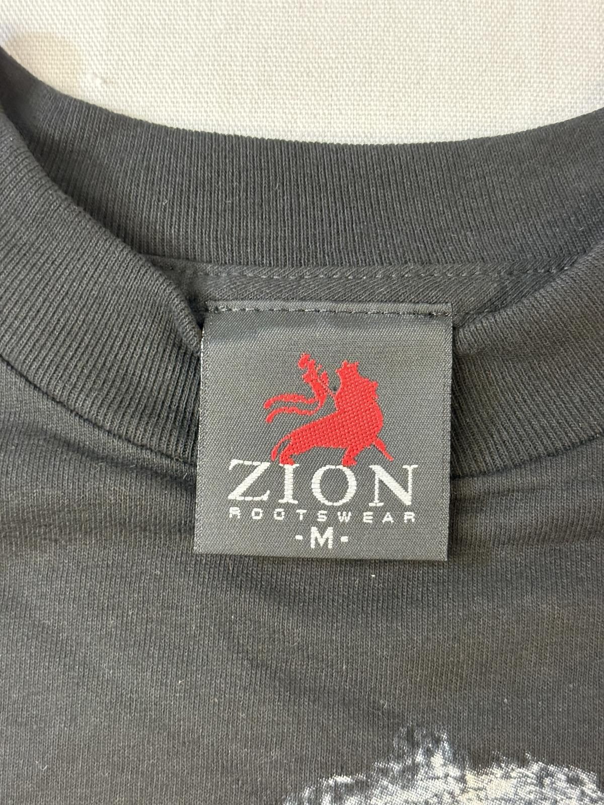 Designer VTG Jerry Garcia T-shirt Middle Finger Zion Rootswear Tag M Size US L / EU 52-54 / 3 - 2 Thumbnail