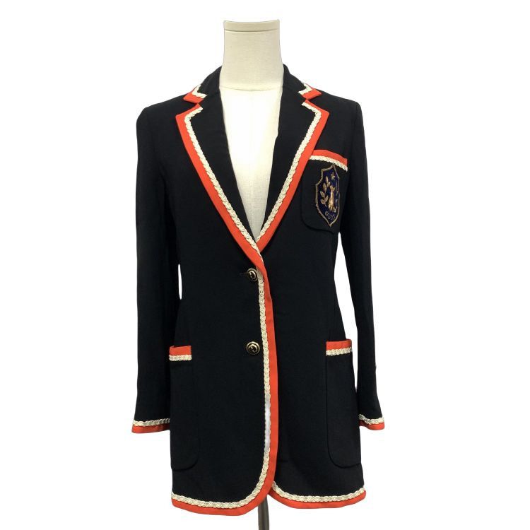 Gucci Gucci Fox Crest Trim Blazer Size 36 Size XS / US 0-2 / IT 36-38 - 1 Thumbnail
