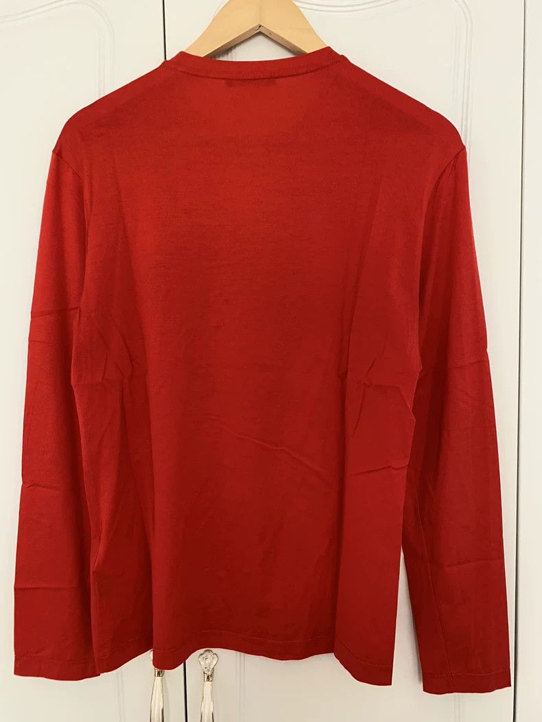 Versace Versace Heavy embroidery design long sleeve T-shirt Size US S / EU 44-46 / 1 - 2 Thumbnail