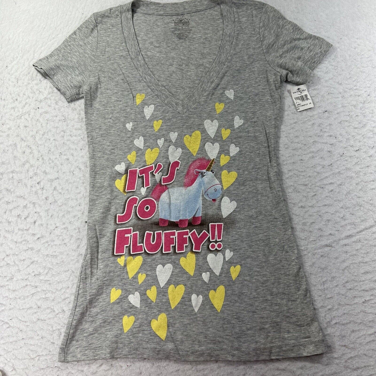 Universal Studios Universal Studios Despicable Me Unicorn Graphic T Shirt NWT Size S / US 4 / IT 40 - 1 Thumbnail