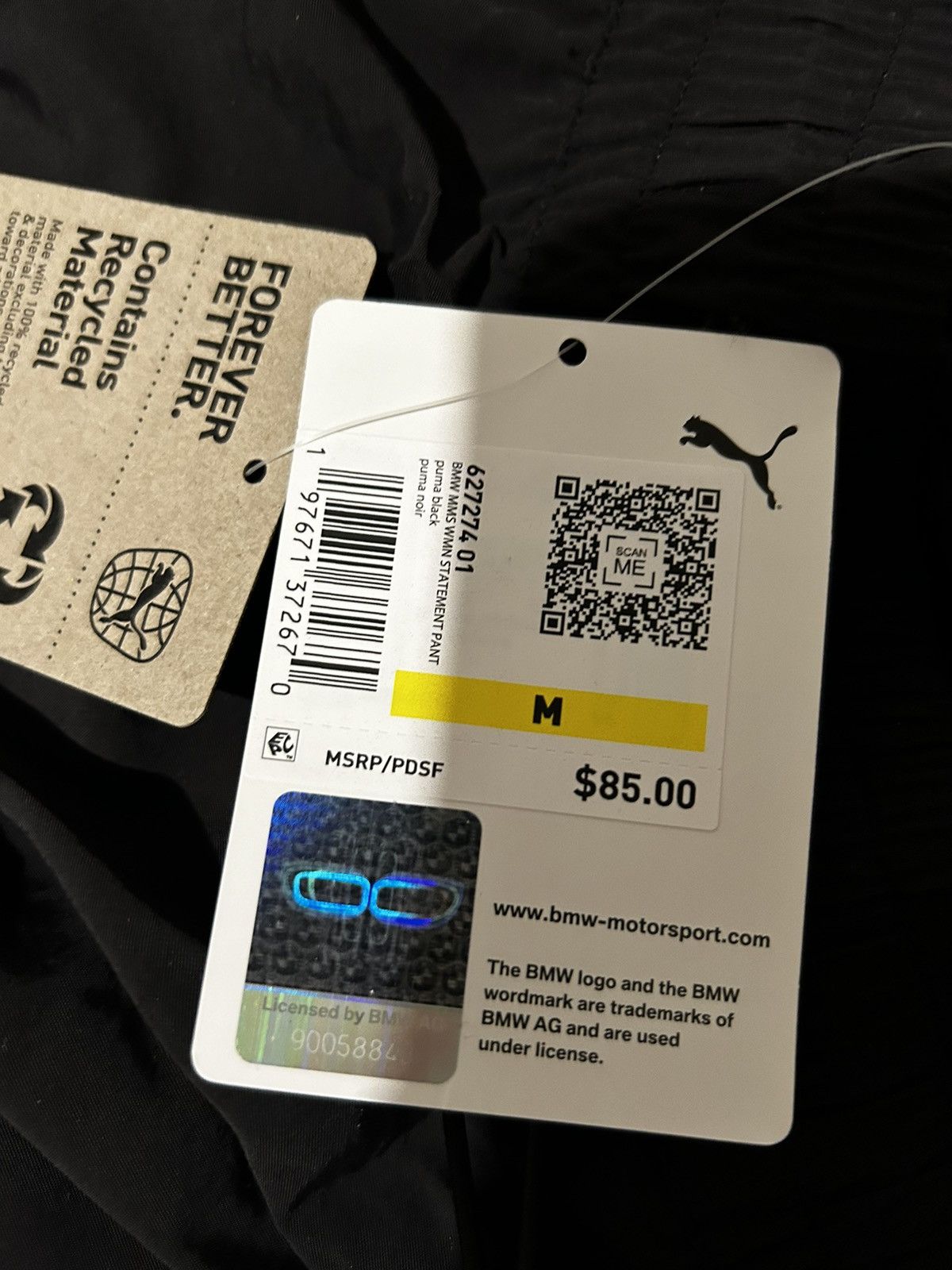 BMW × Puma Puma X BMW Trackpants Size US 36 / EU 52 - 7 Thumbnail