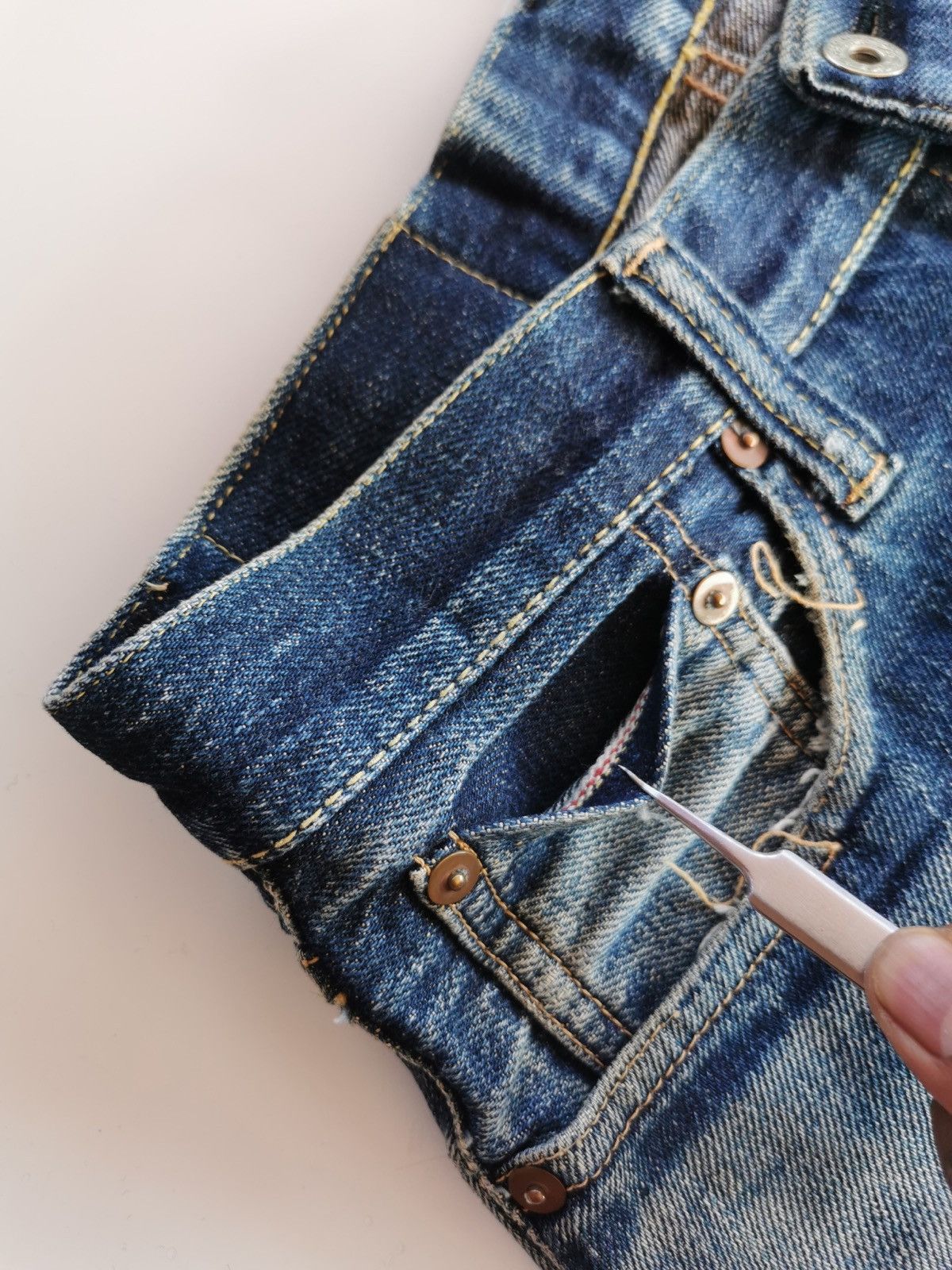 If Six Was Nine × Japanese Brand × Self Edge Jeans Selvedge Japan Size US 28 / EU 44 - 8 Thumbnail