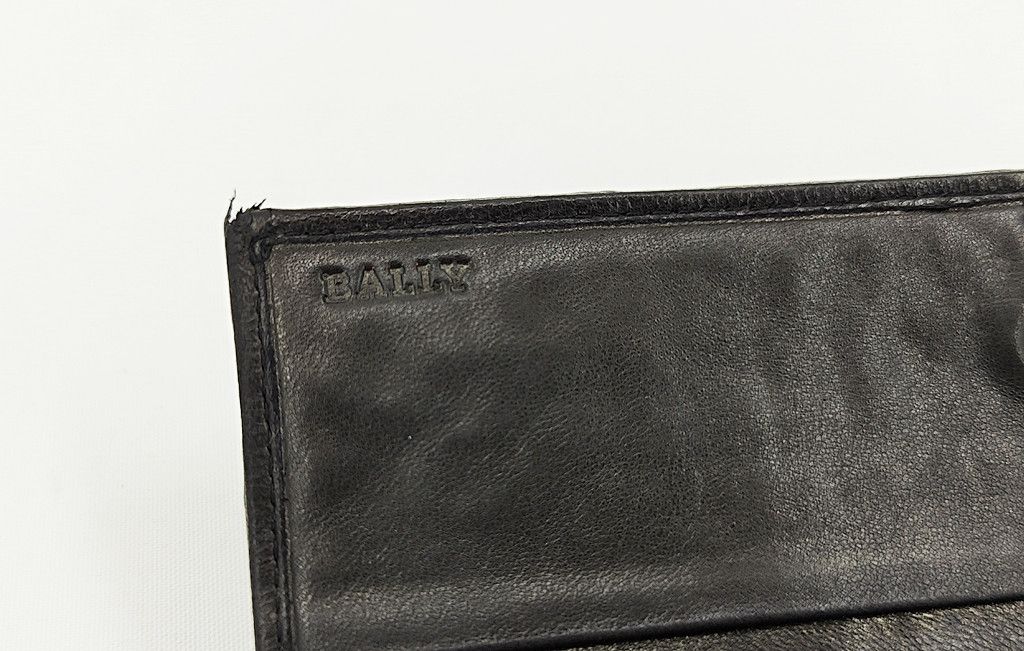 Bally BALLY full leather quilted long wallet vintage Size ONE SIZE - 3 Thumbnail