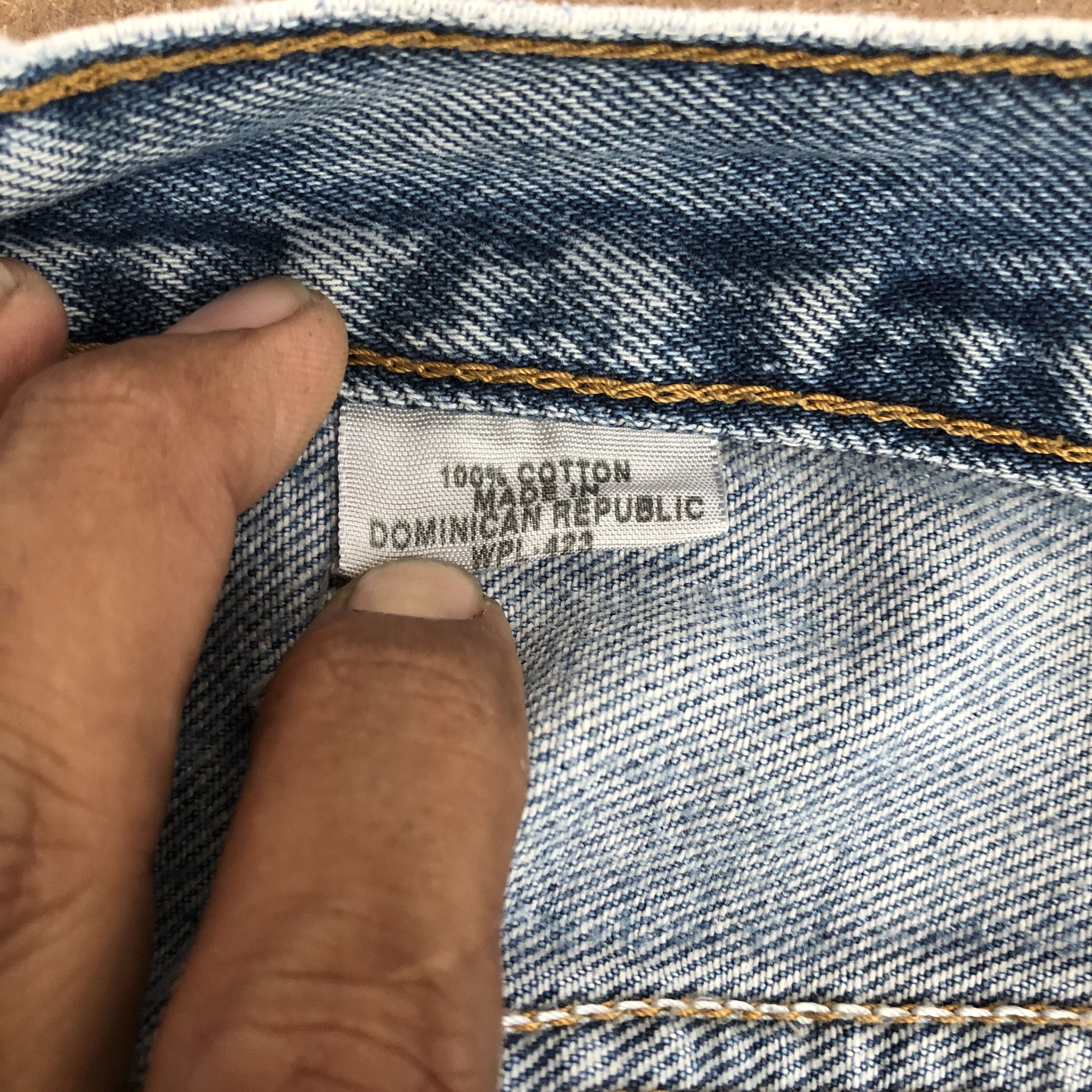 Levi's × Vintage Vintage Y2K Levis 501 Jeans Levi's Faded Light Wash Denim Size US 36 / EU 52 - 9 Thumbnail