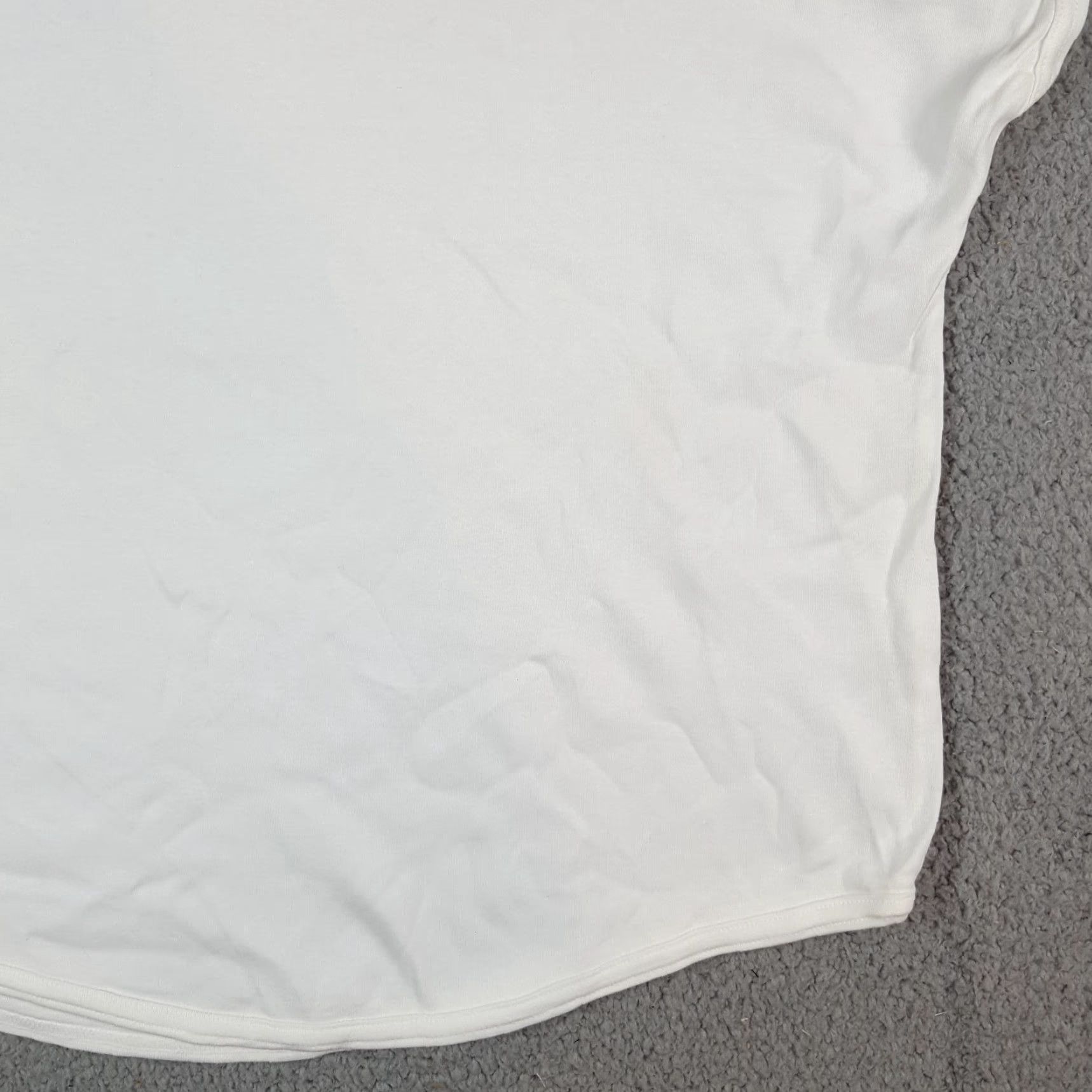 Catalina Vintage Natalie Women's XL Cotton Crew Neck T-Shirt - Oversized Summer Casual Top White 80s 90s Retro Y2K Size XL / US 12-14 / IT 48-50 - 4 Thumbnail