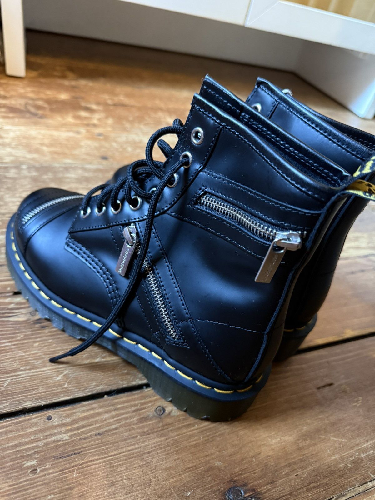 Dr. Martens Dr. Martens 1460 Bex Zip Boots Size US 6 / IT 36 - 6 Thumbnail