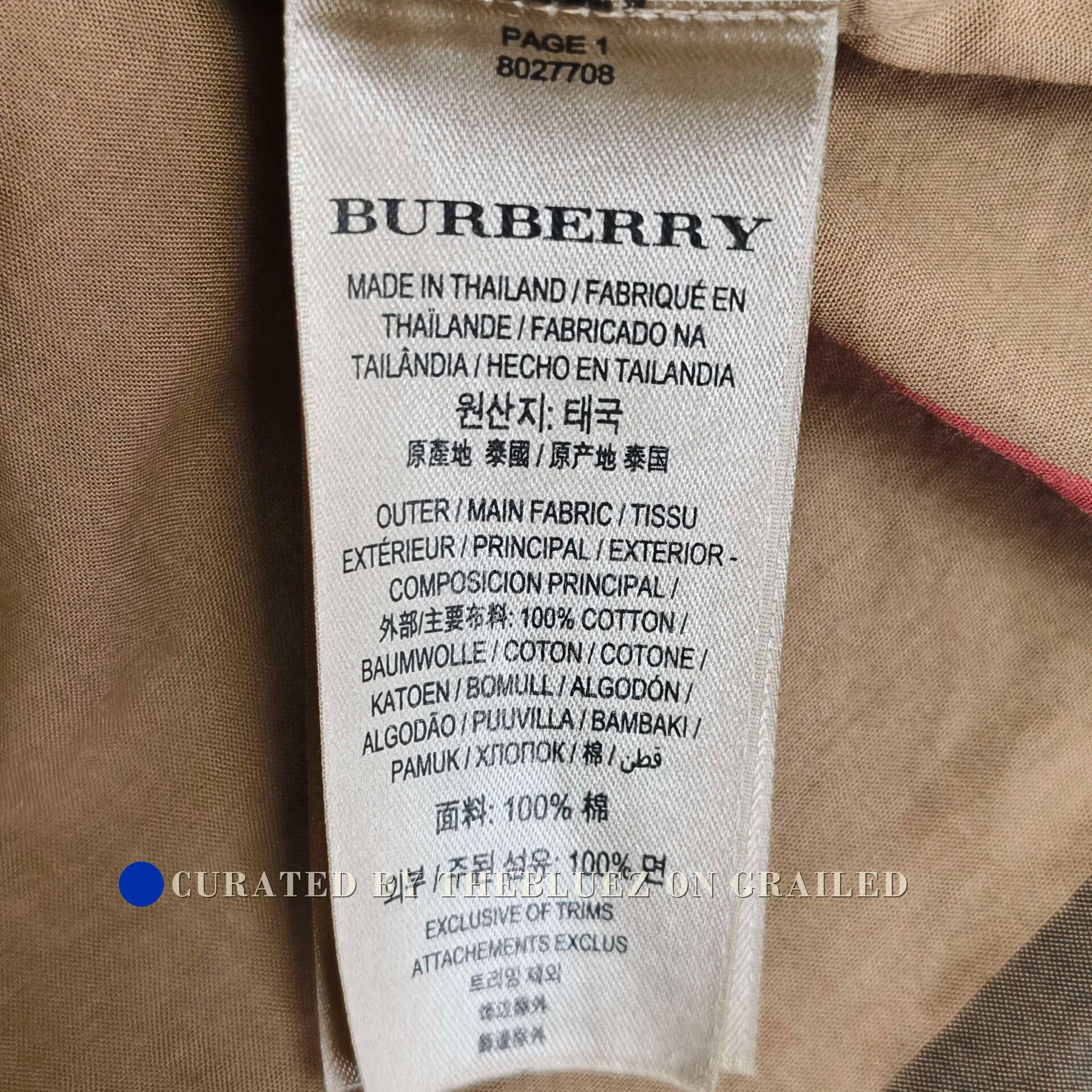 Burberry Burberry Classic Check Shirt-Dress Size XXS / US 00 / IT 34 - 4 Thumbnail