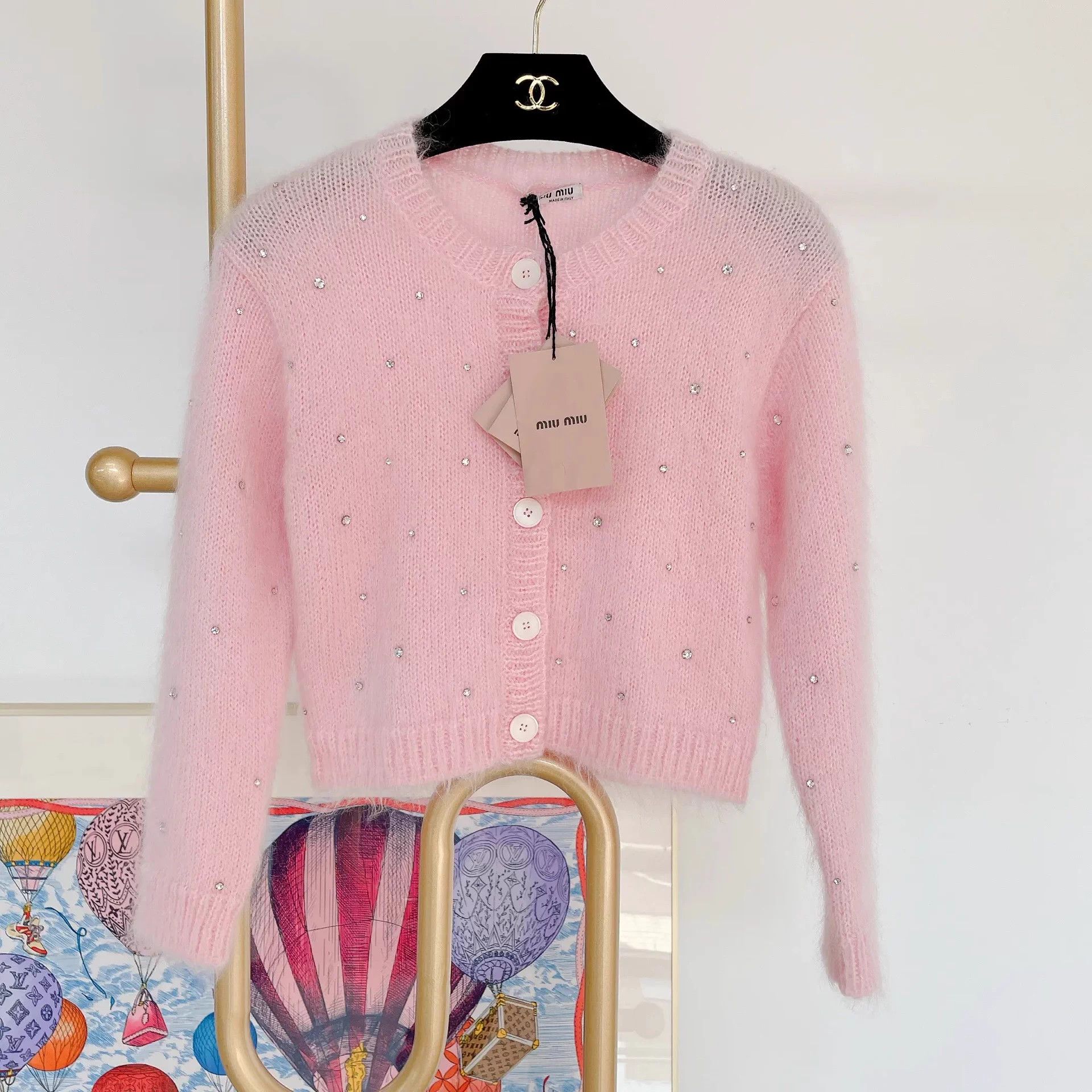 Miu Miu MIU MIU Women's Pink Top 42 Size M / US 6-8 / IT 42-44 - 1 Thumbnail