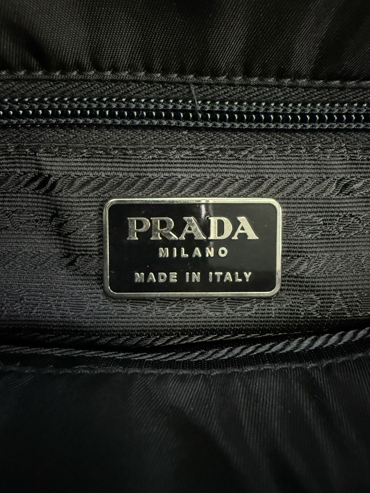 Prada VINTAGE PRADA BLACK TOTE BAG Size ONE SIZE - 17 Thumbnail