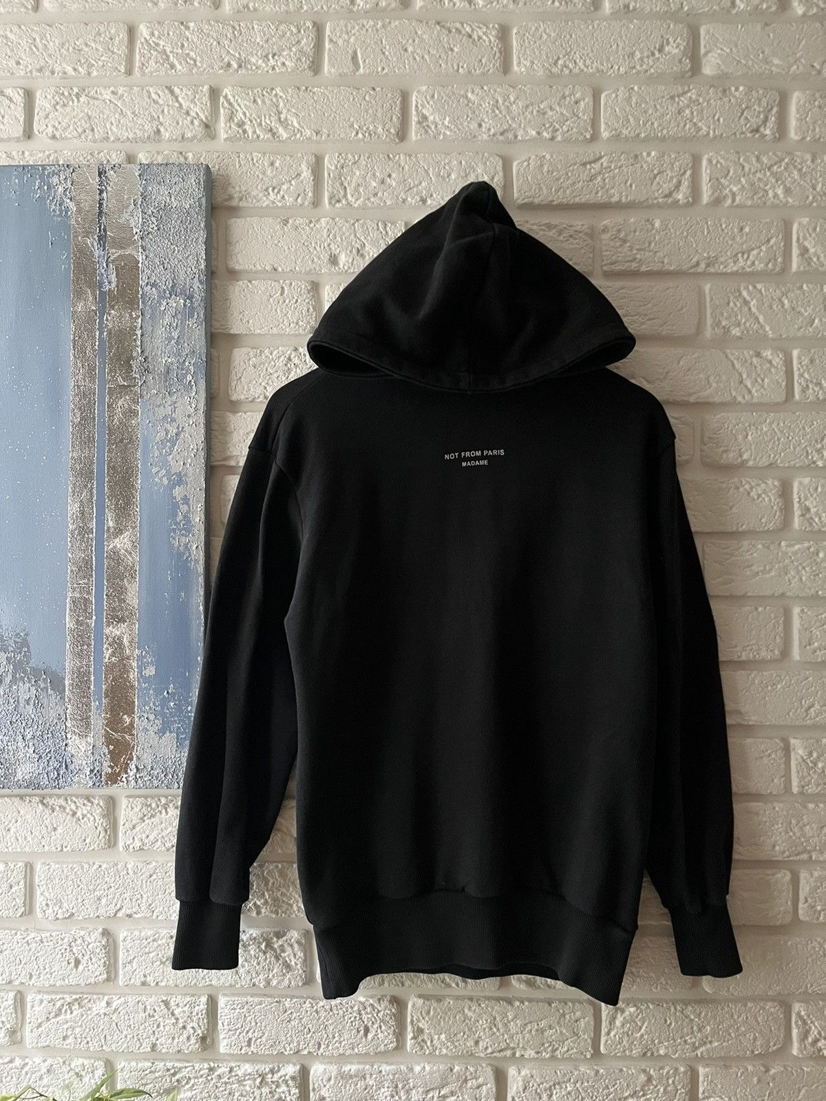 Drole De Monsieur Vintage Drole De Monsieur Not From Paris Madame Hoodie Size US S / EU 44-46 / 1 - 1 Thumbnail