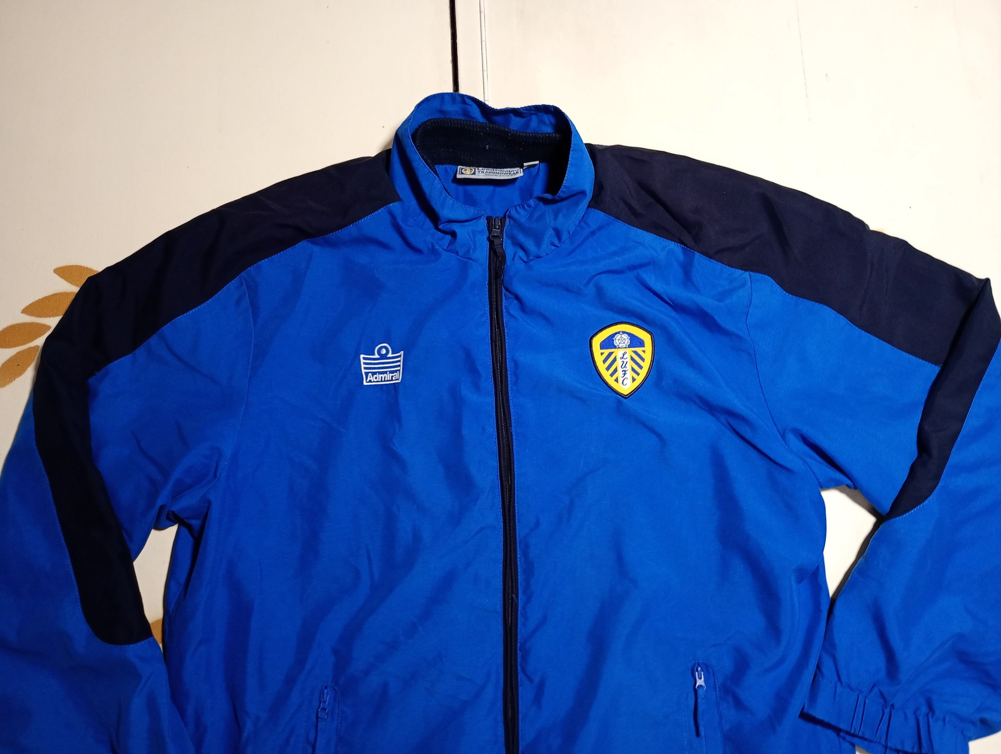 Vintage Admiral Leeds United Track Top Jacket 2006-2008 Size US L / EU 52-54 / 3 - 4 Thumbnail