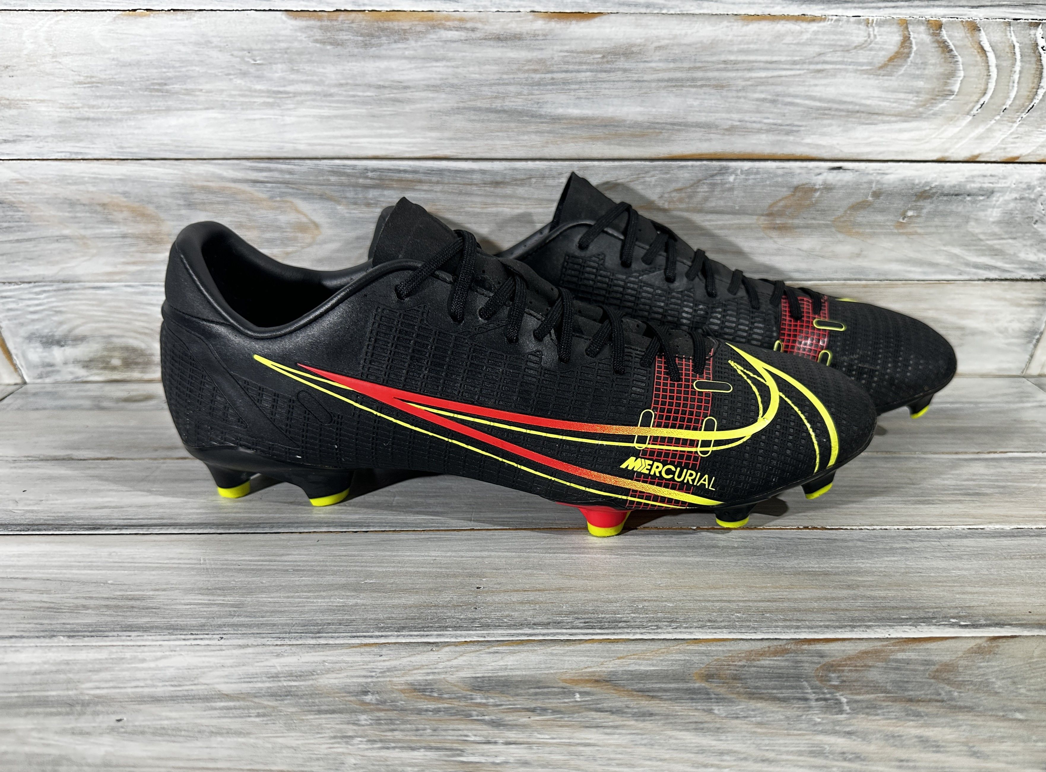 Nike Vapor 14 Academy FG/MG Football Cleats Boots Black