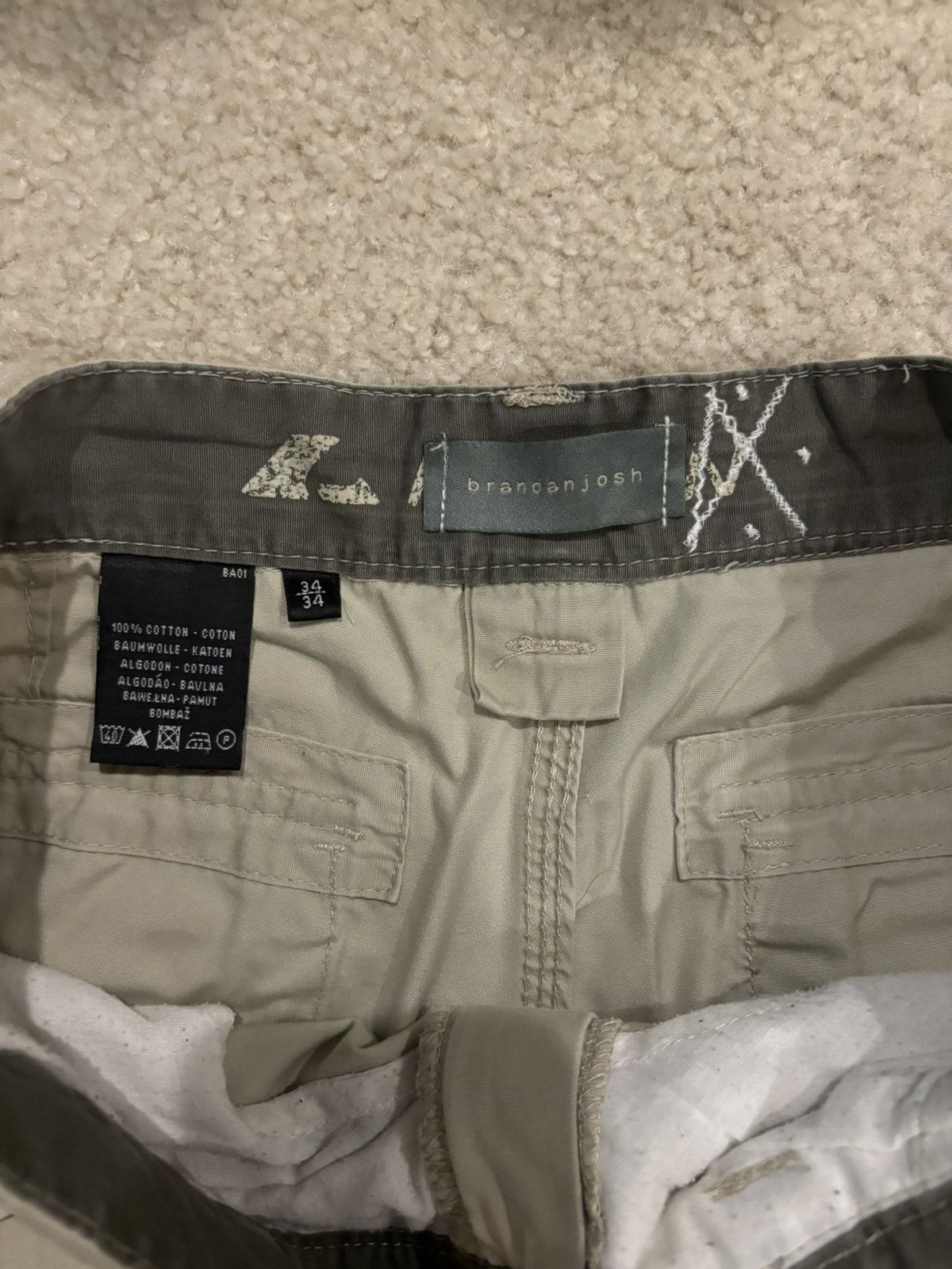 Vintage Custom Cargos from Influencer BrandanJosh Size US 32 / EU 48 - 4 Thumbnail