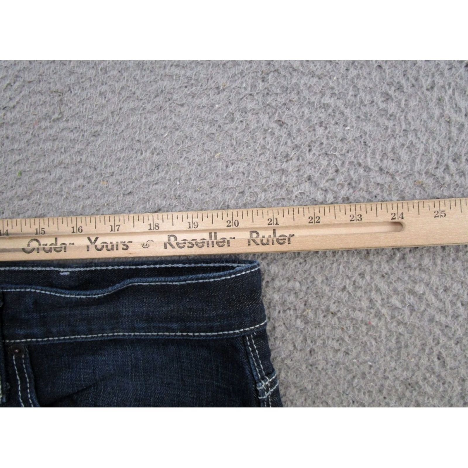 Denime Cinch Jeans Men's Blue Denim White Label Relaxed Straight MB92834 Size 40x32 Size US 40 / EU 56 - 6 Thumbnail