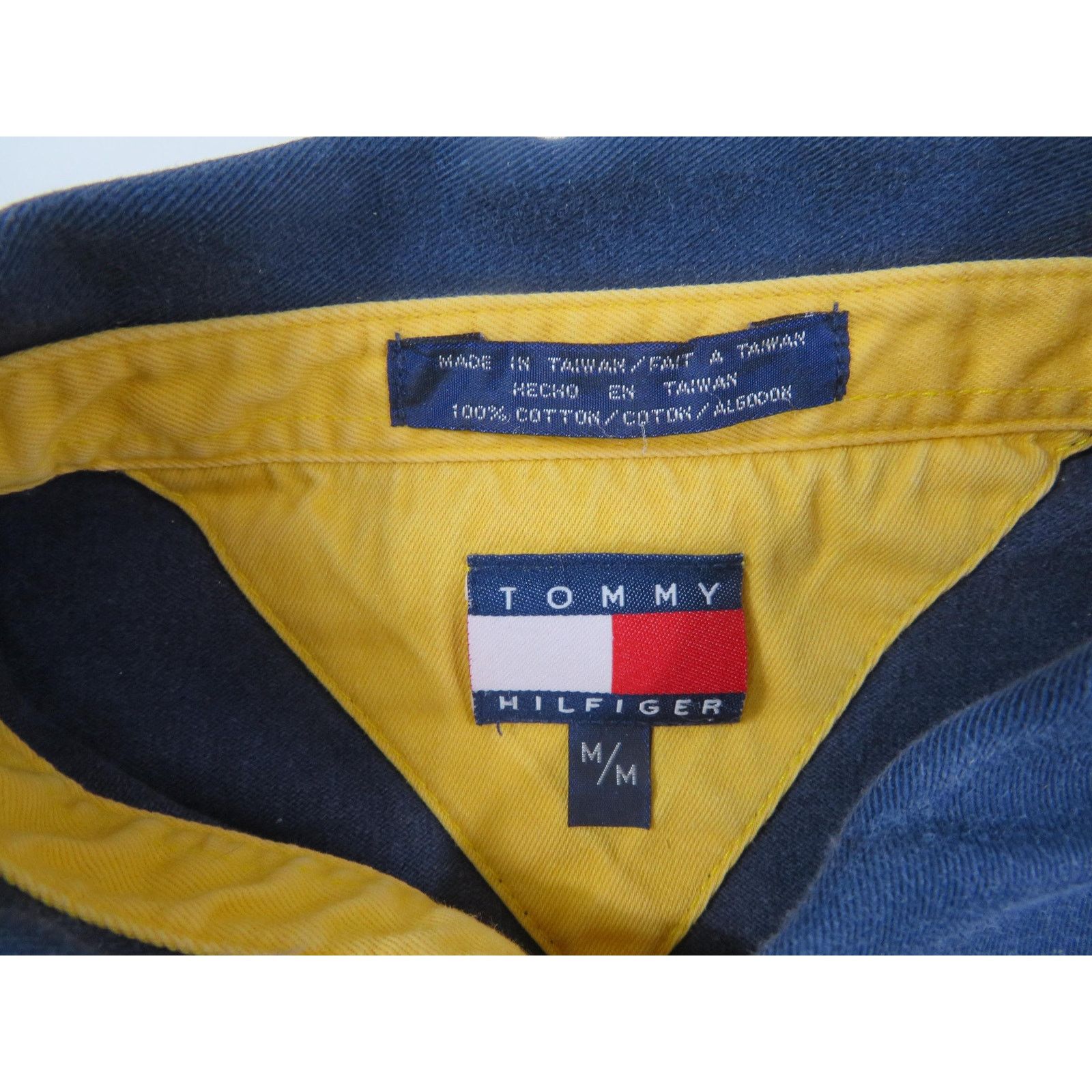 Tommy Hilfiger Tommy Hilfiger Navigator Sailing Long Sleeve Shirt M 1990s Size US M / EU 48-50 / 2 - 3 Thumbnail