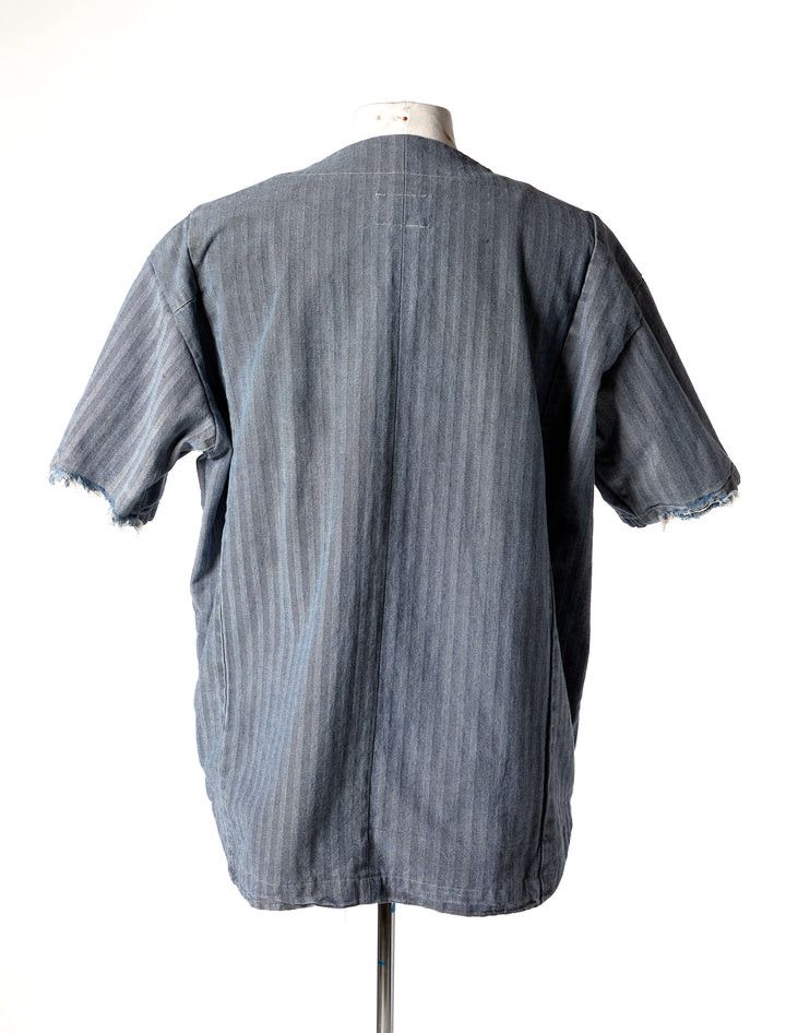 Greg Lauren $1250 Greg Lauren Engineer Baseball Shirt Size US XXL / EU 58 / 5 - 3 Thumbnail