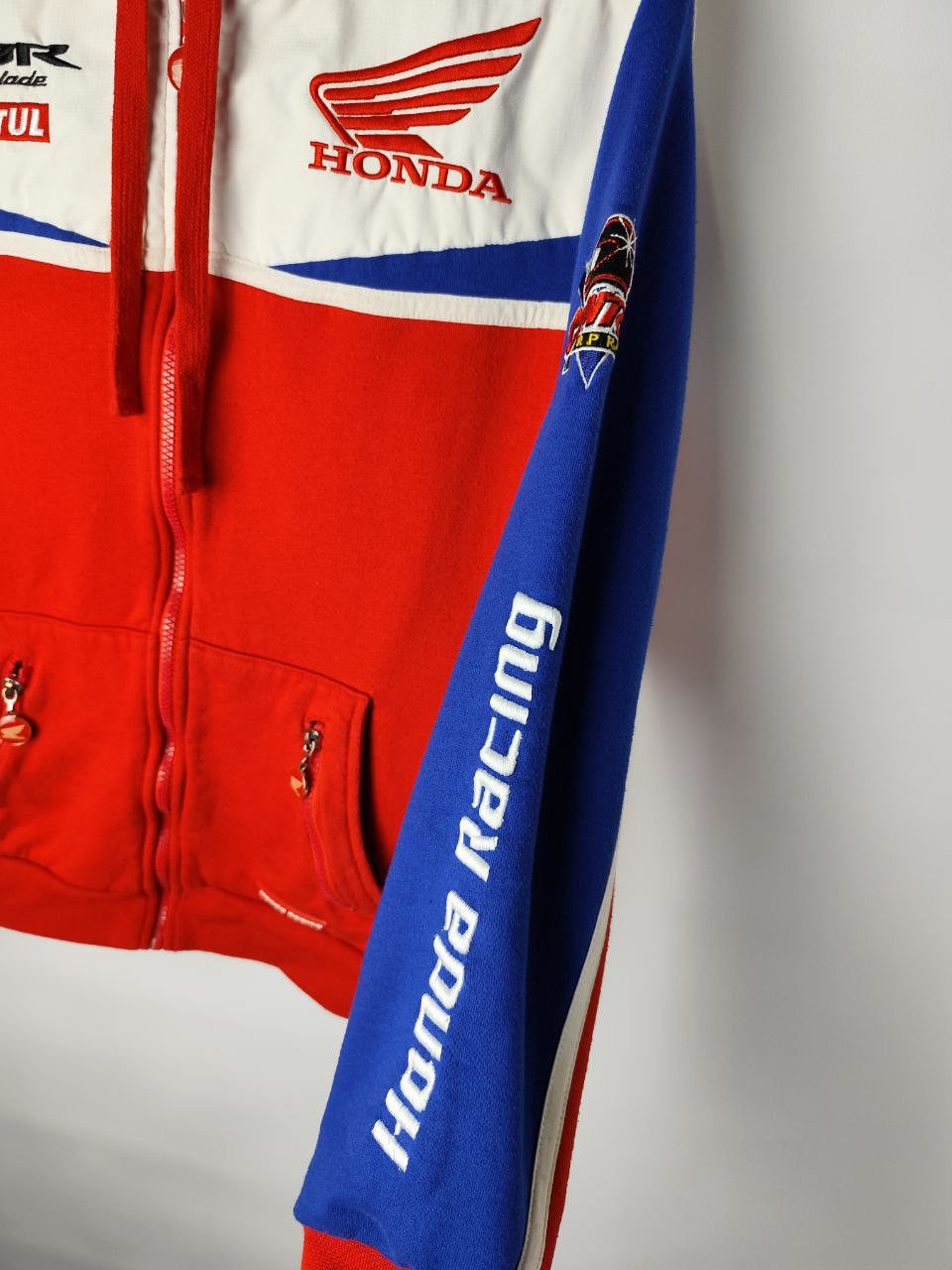 Honda Vintage streetwear y2k Racing Honda Zip Hoodie Size US S / EU 44-46 / 1 - 3 Thumbnail