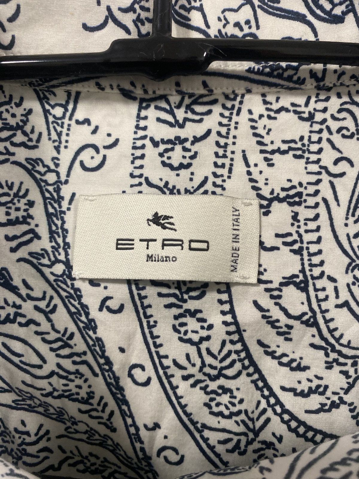Etro Etro Lily White Button Down Shirt Cotton Reg $590 Sz 44 Size M / US 6-8 / IT 42-44 - 3 Thumbnail