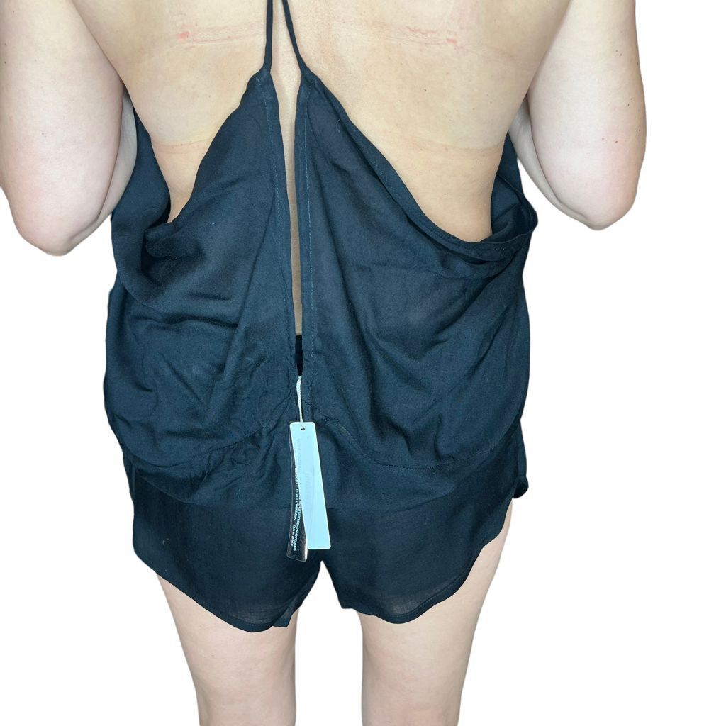 Other NWT Mikoh Jaws Shorts Black Romper Size US 28 / EU 44 - 8 Thumbnail