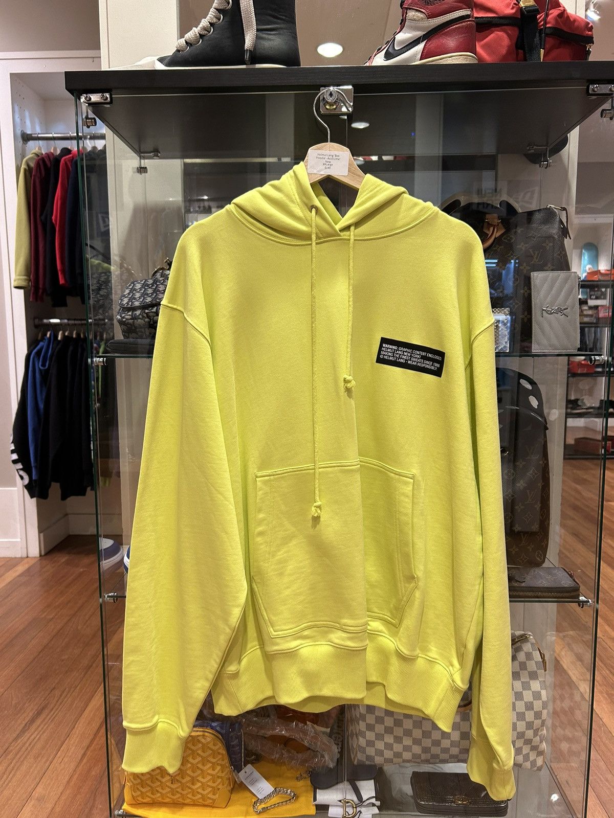 Helmut Lang Box Hoodie