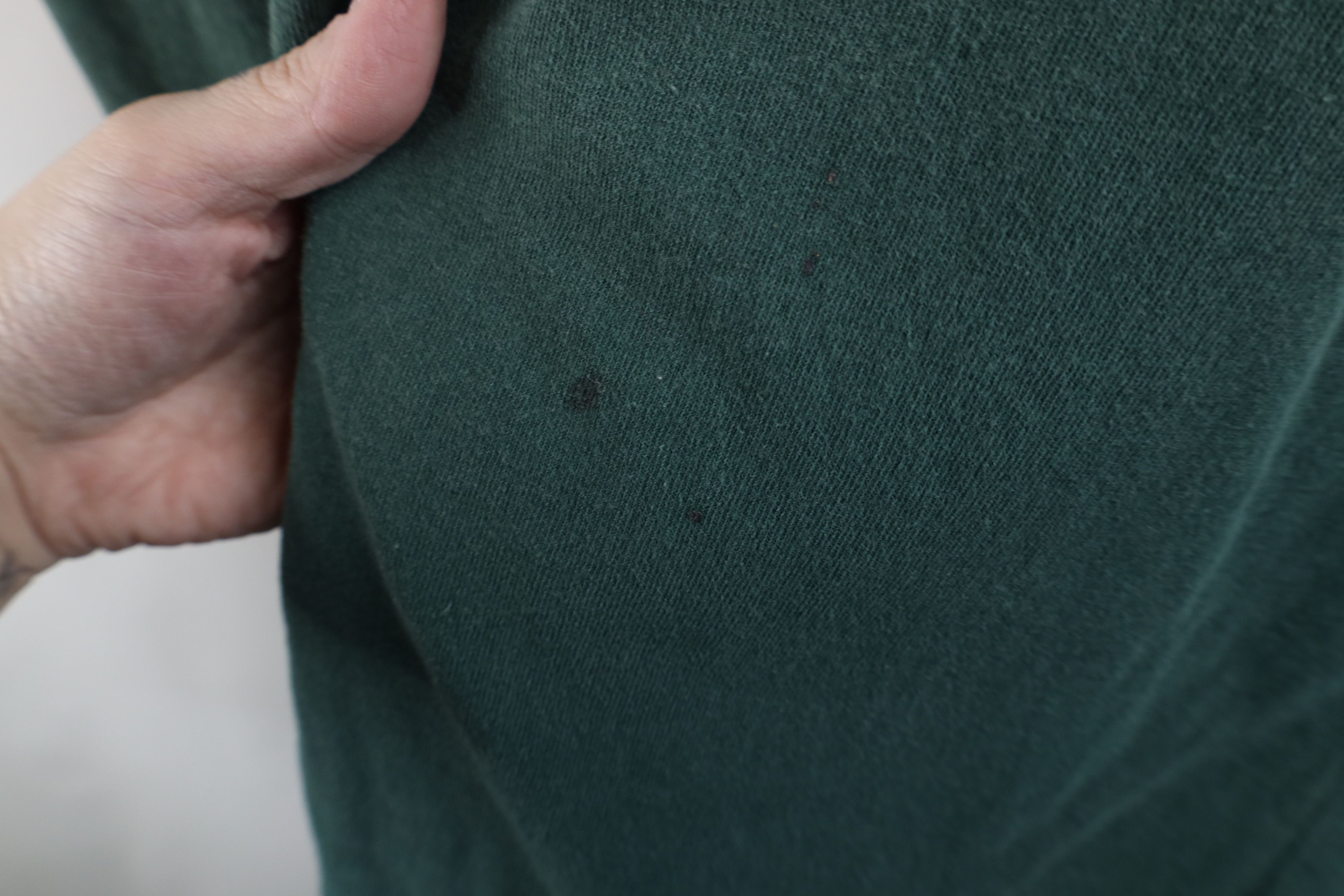 Carhartt × Vintage Vintage Y2K Carhartt Sun Faded Henley T-Shirt Green Cotton Size US L / EU 52-54 / 3 - 10 Thumbnail
