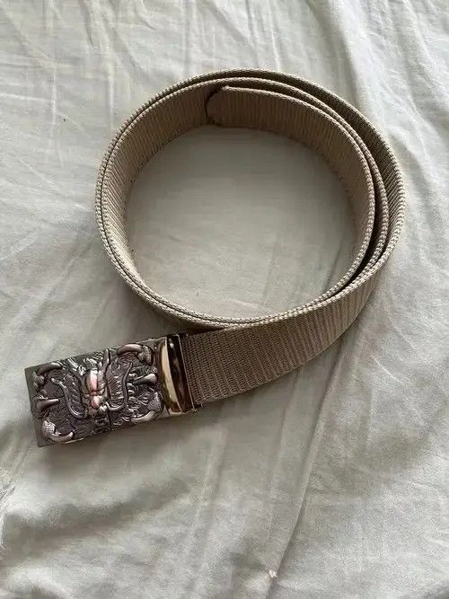 Japanese Brand Y2K Tactical Canvas Belt Size ONE SIZE - 2 Thumbnail
