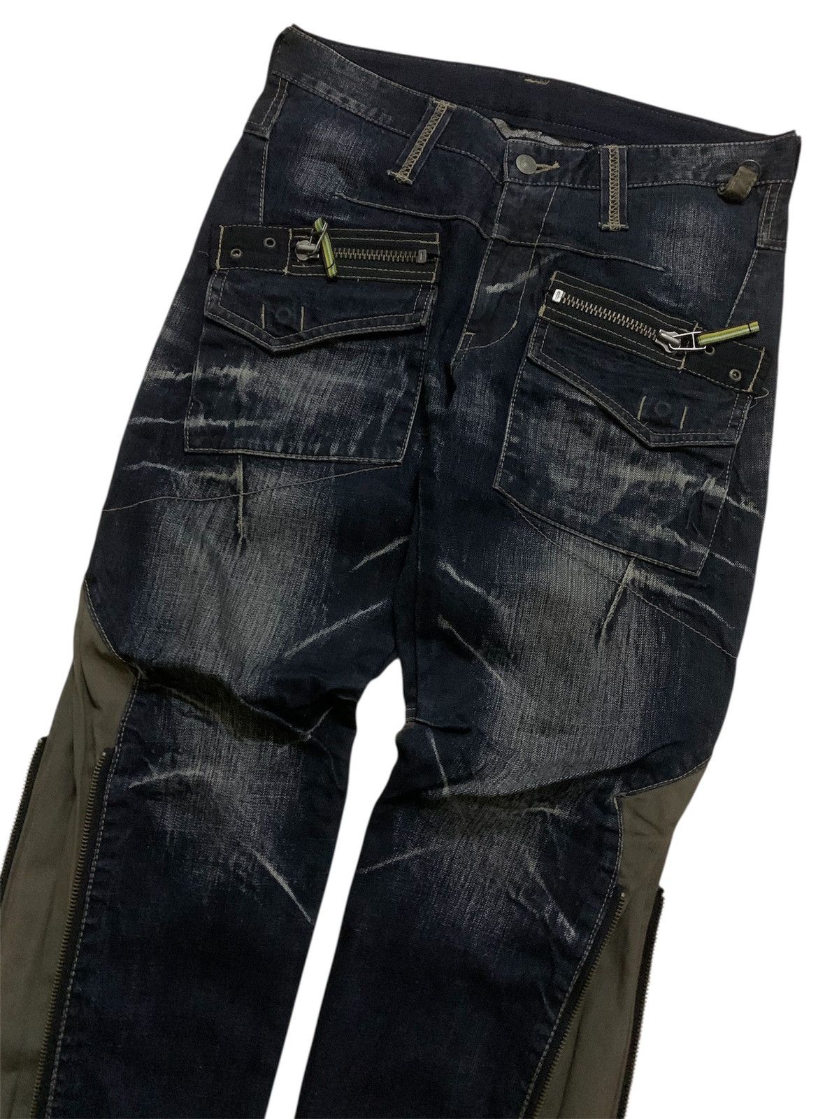 PPFM 💥Japanese Ppfm Seditionaries Bush Denim Size US 31 - 2 Thumbnail