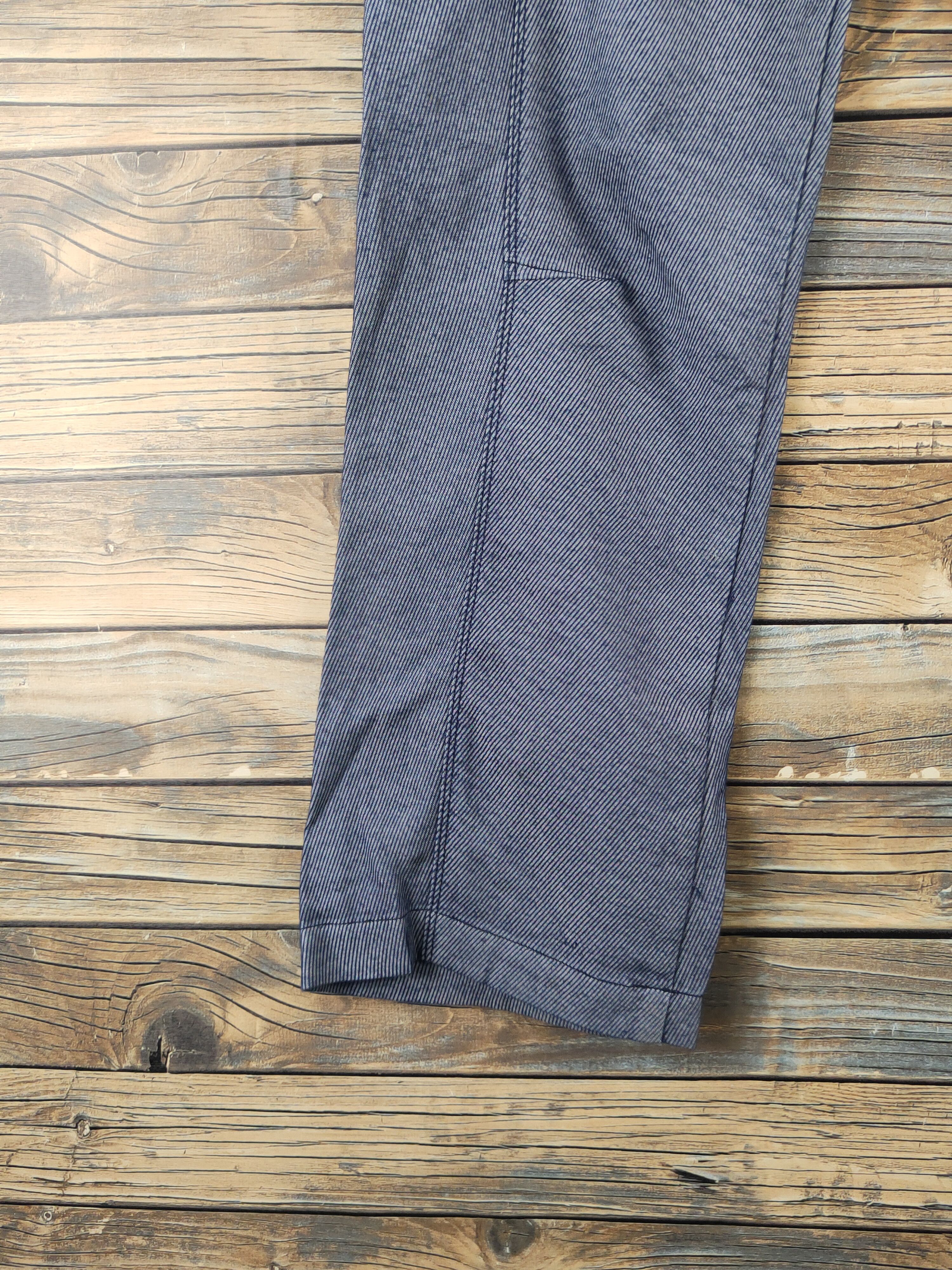 Japanese Brand DL G.ground Blue Multipocket Cargo Pants #46-281T Size US 30 / EU 46 - 5 Thumbnail