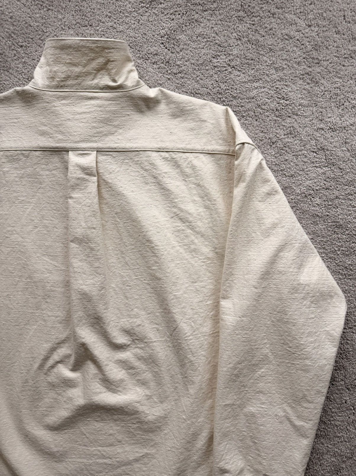 Jackman Jackman LT Coach Shirt Cream Size US M / EU 48-50 / 2 - 5 Thumbnail
