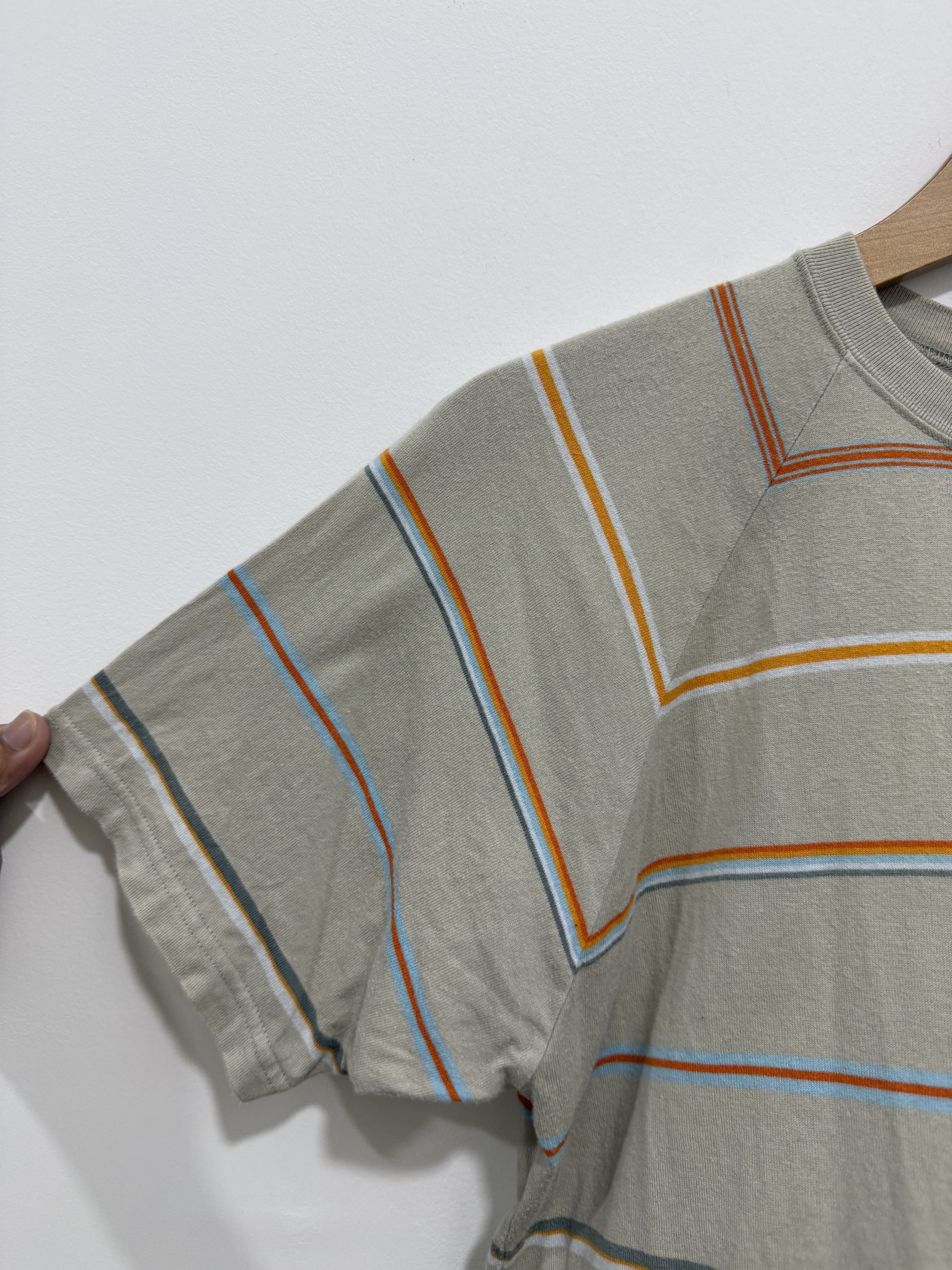Japanese Brand Vtg Sarcastic Homme Raglan Stripe Tee Size US S / EU 44-46 / 1 - 6 Thumbnail
