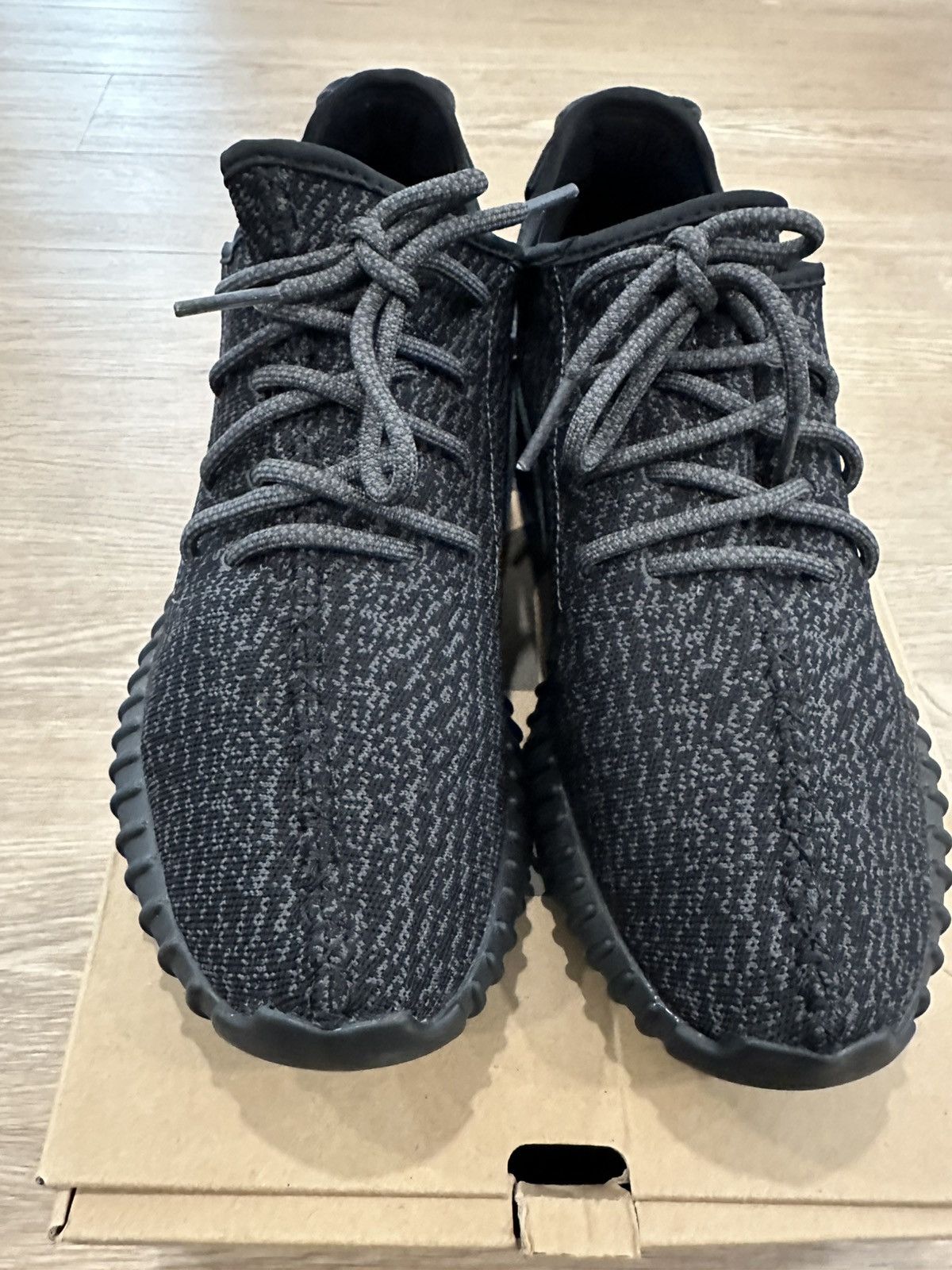 Yeezy Size 12.5- Adidas Yeezy Boost 350 2023 Pirate Black Size US 12.5 / EU 45-46 - 3 Thumbnail