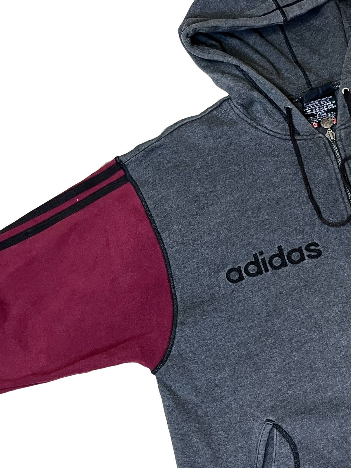 Adidas × RUN DMC VINTAGE 90s ADIDAS SHELL TOE RUN DMC DISTRESSED HOODIES Size US L / EU 52-54 / 3 - 6 Thumbnail